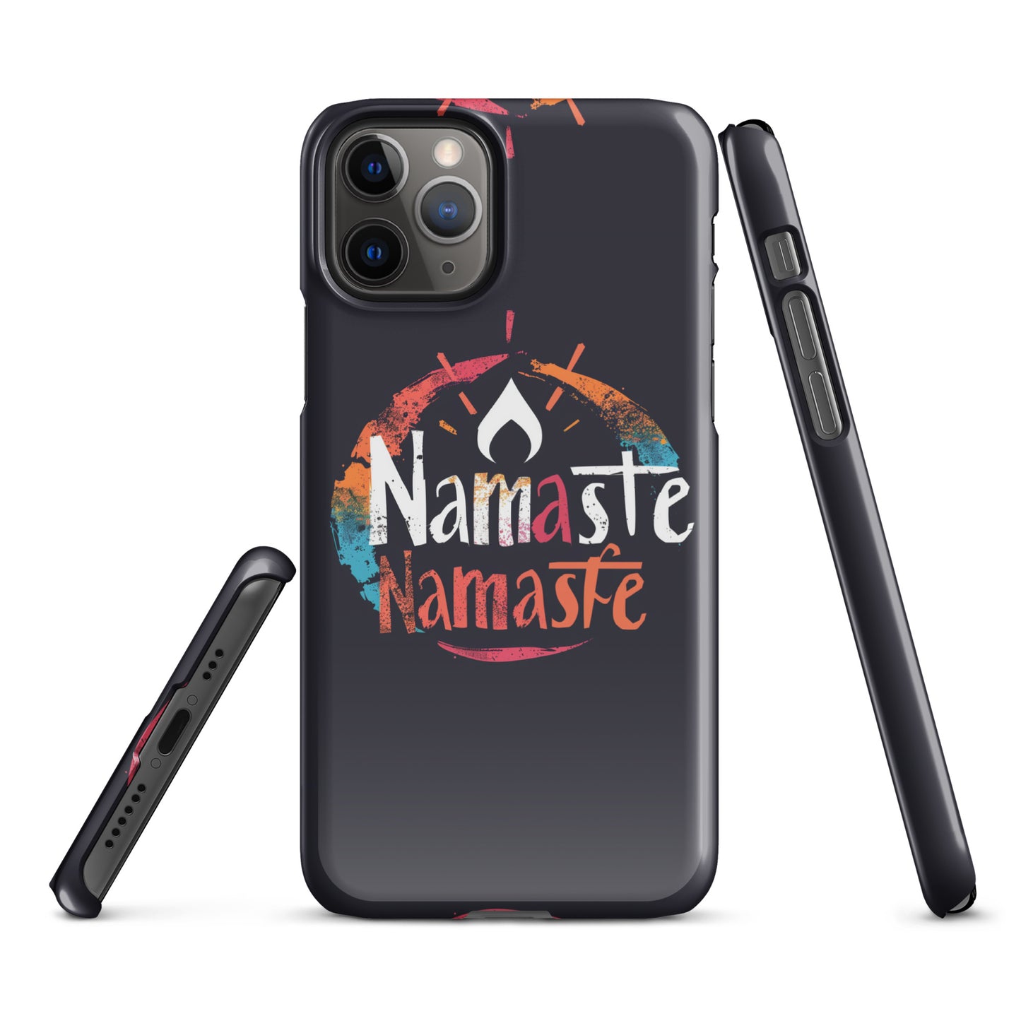 "Namaste 2" Snap case for iPhone®