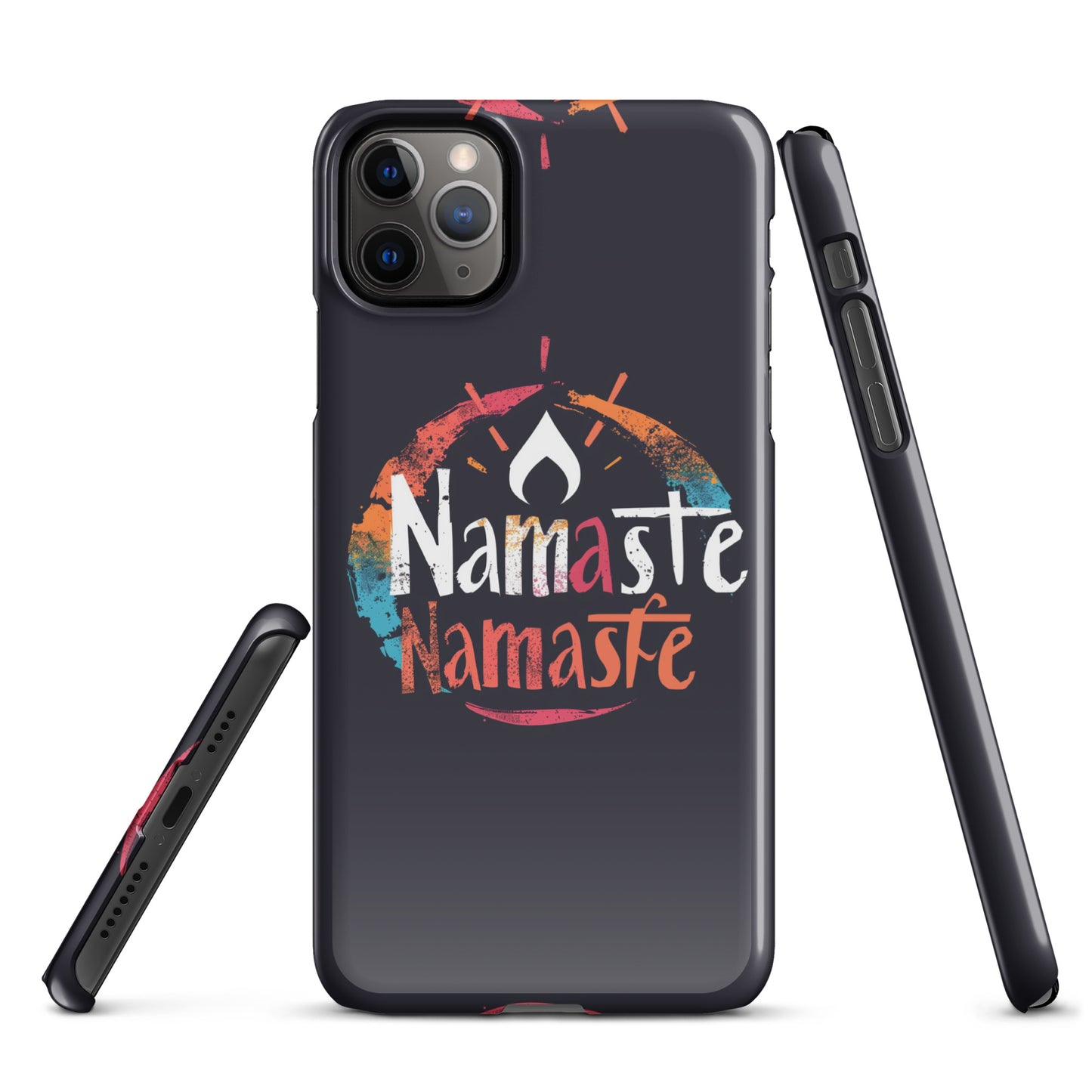 "Namaste 2" Snap case for iPhone®