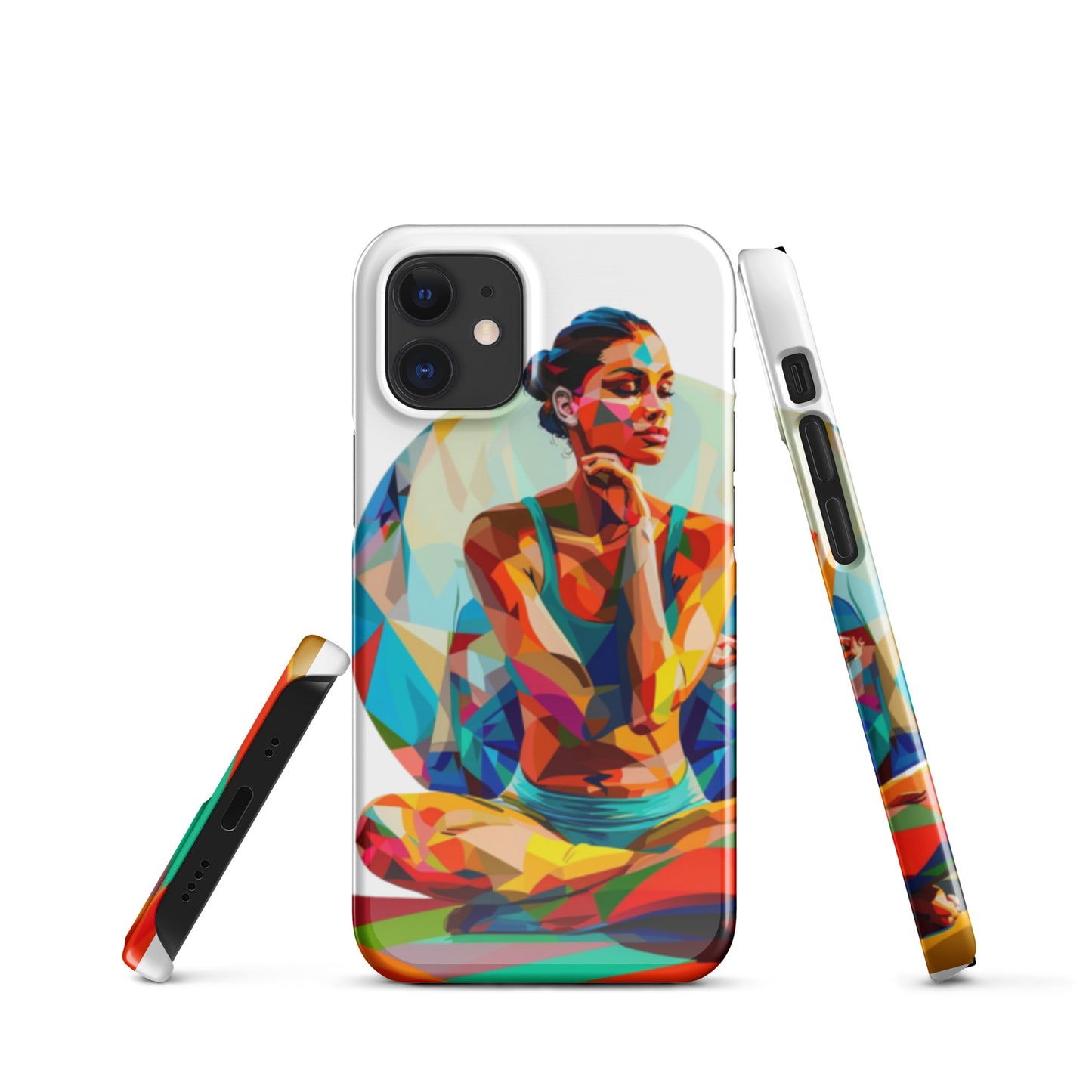 "sukhasana" Snap case for iPhone®