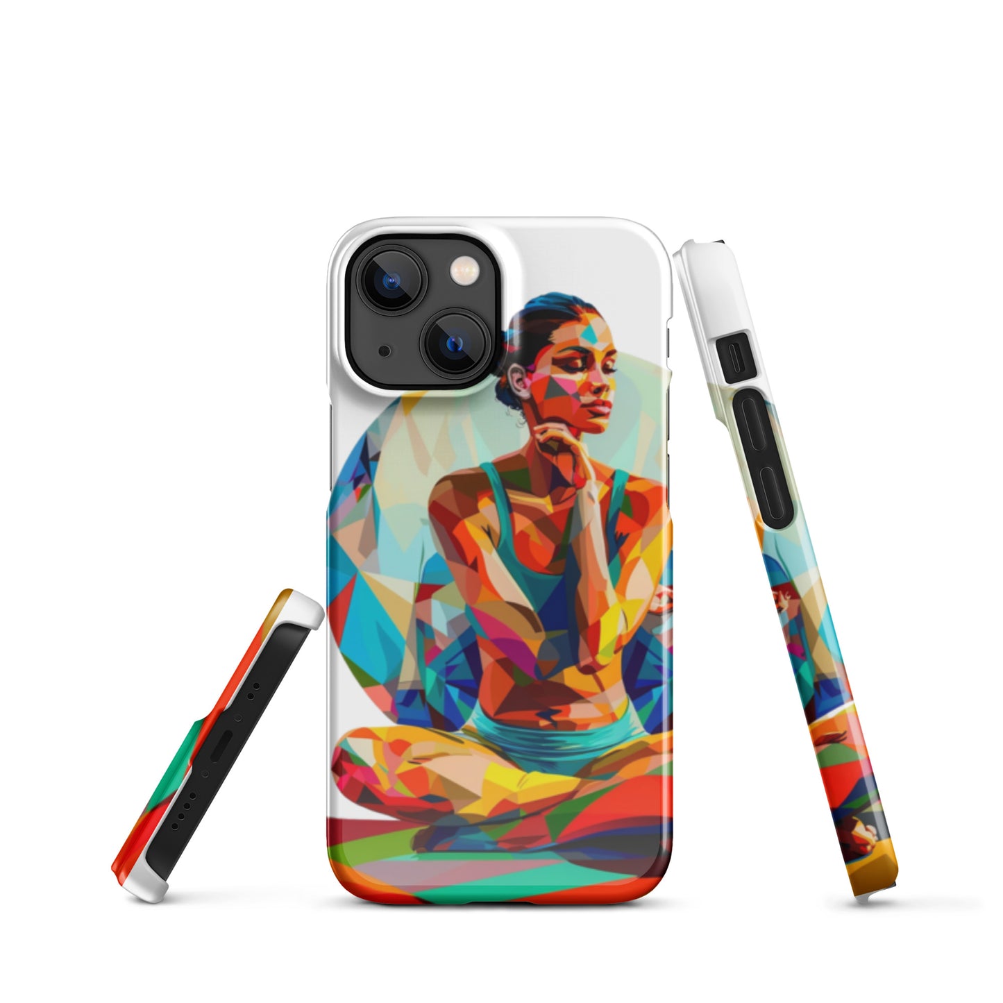 "sukhasana" Snap case for iPhone®