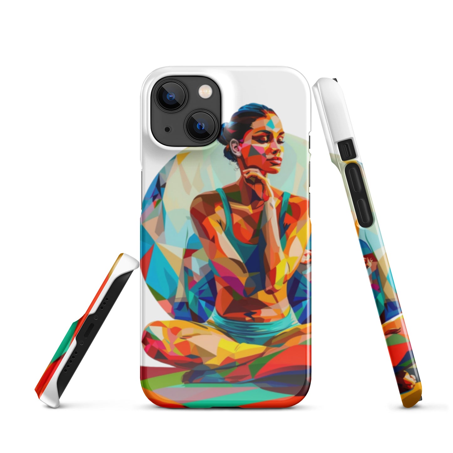 "sukhasana" Snap case for iPhone®