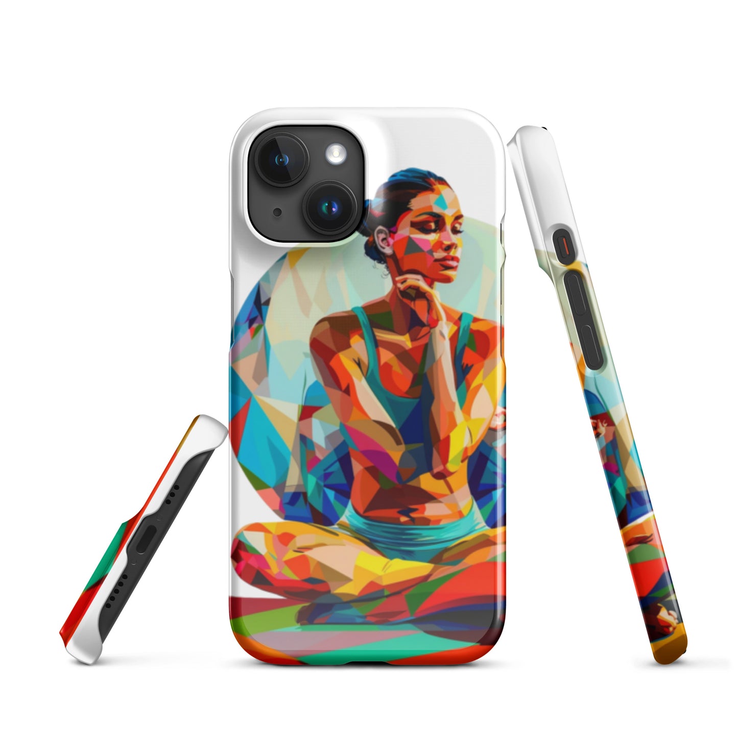 "sukhasana" Snap case for iPhone®