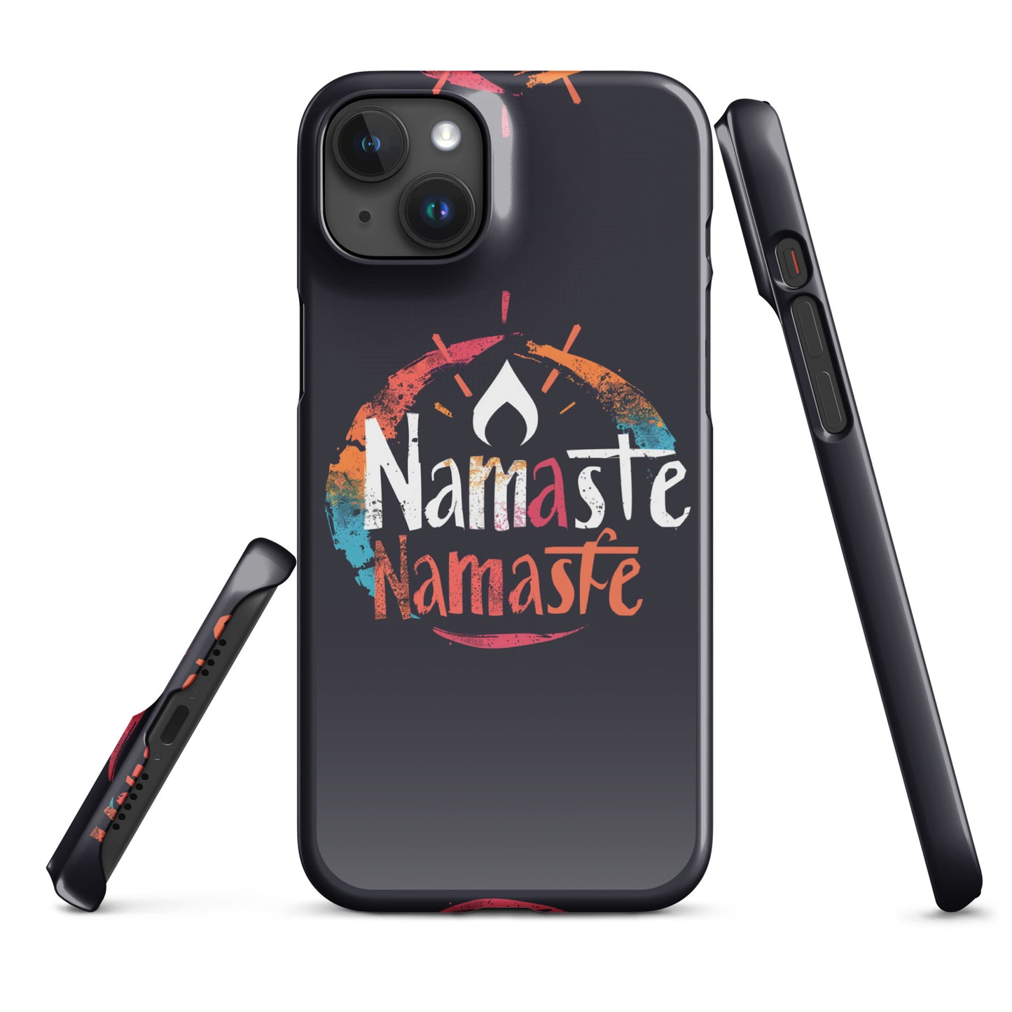 "Namaste 2" Snap case for iPhone®