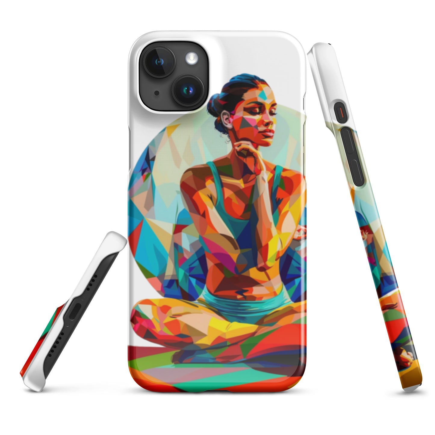 "sukhasana" Snap case for iPhone®