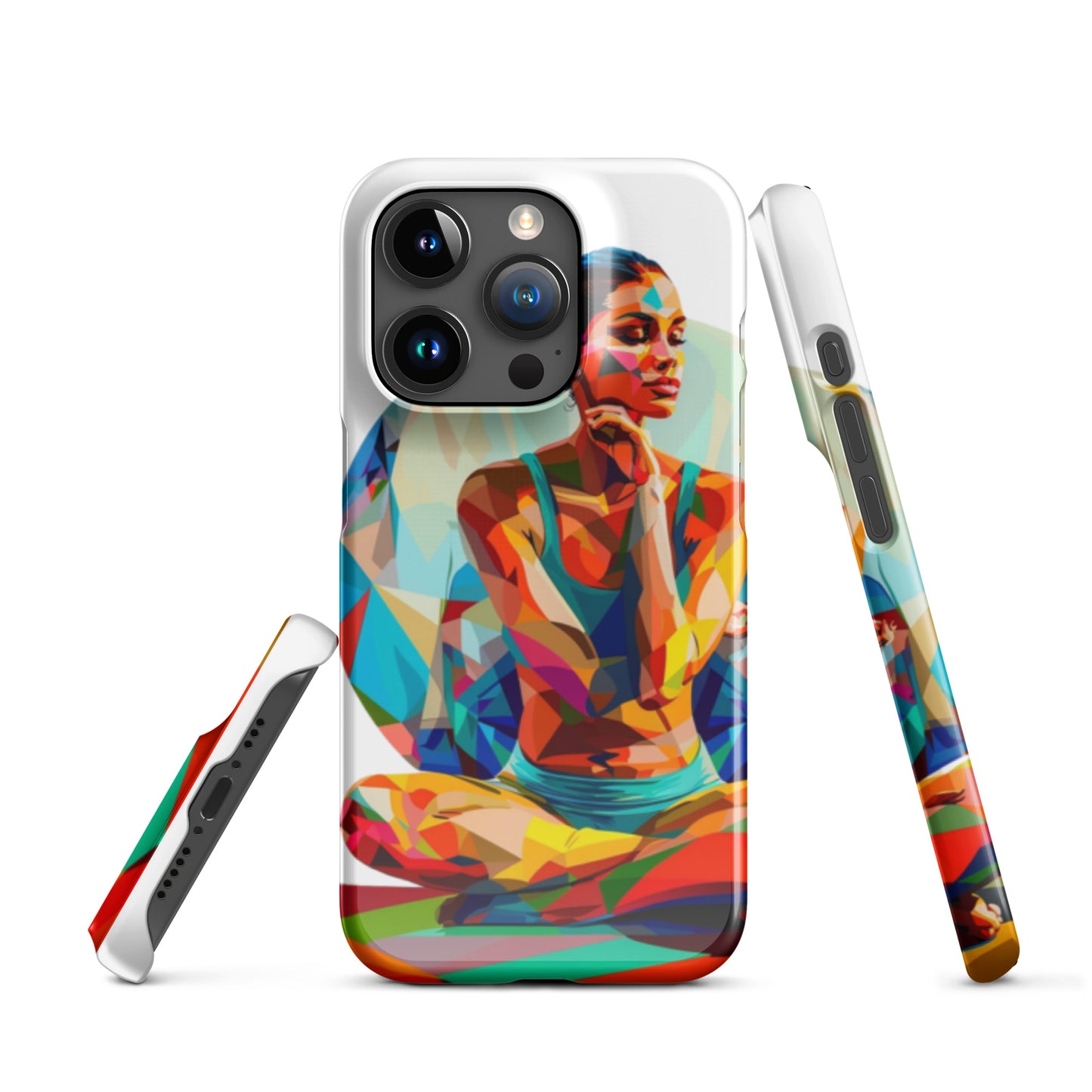 "sukhasana" Snap case for iPhone®