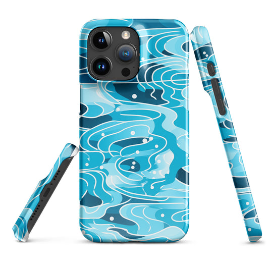 "Blue Lines" Snap case for iPhone®