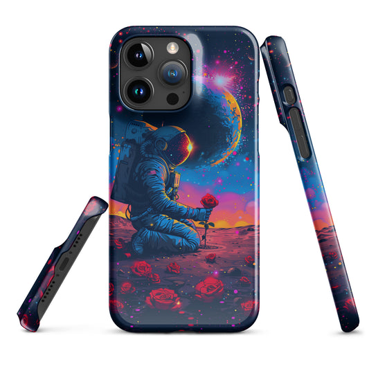 "Flowers in Space" Snap case for iPhone®