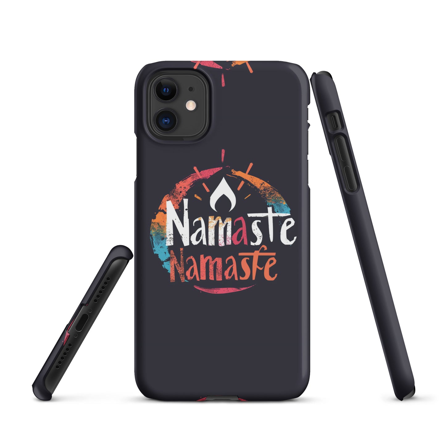 "Namaste 2" Snap case for iPhone®