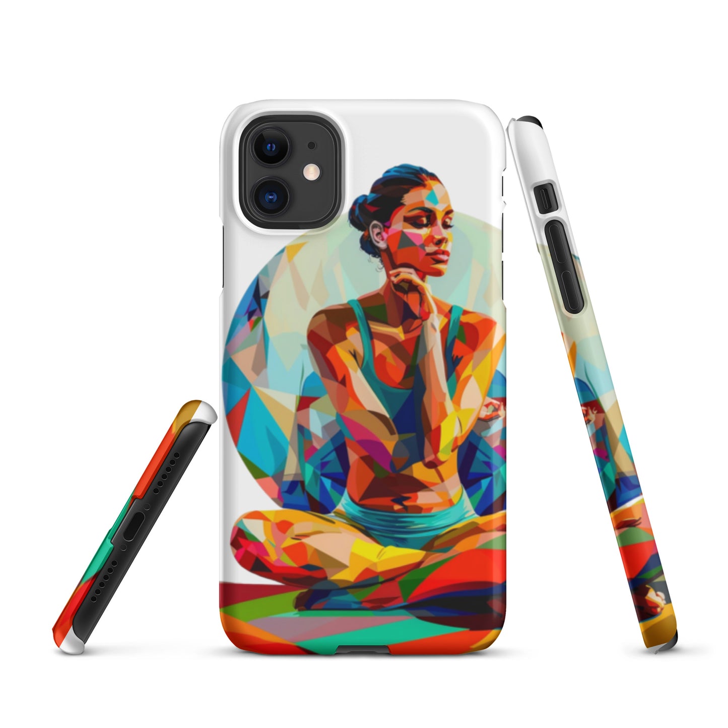 "sukhasana" Snap case for iPhone®