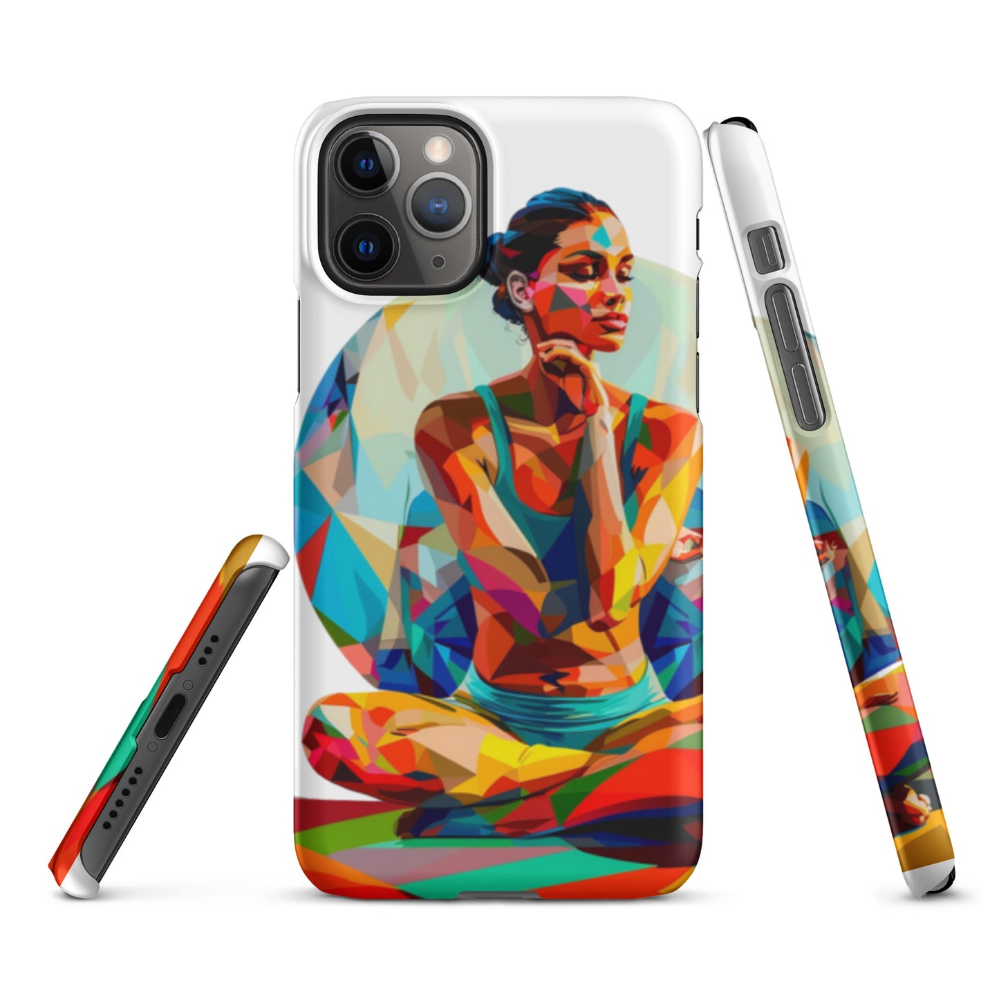 "sukhasana" Snap case for iPhone®