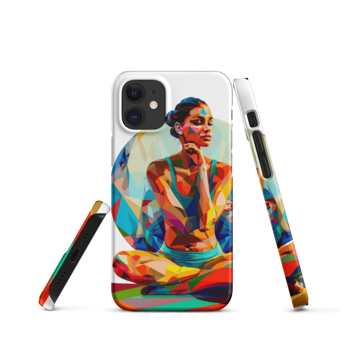 "sukhasana" Snap case for iPhone®