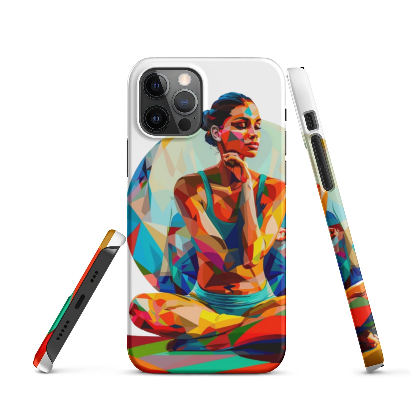 "sukhasana" Snap case for iPhone®