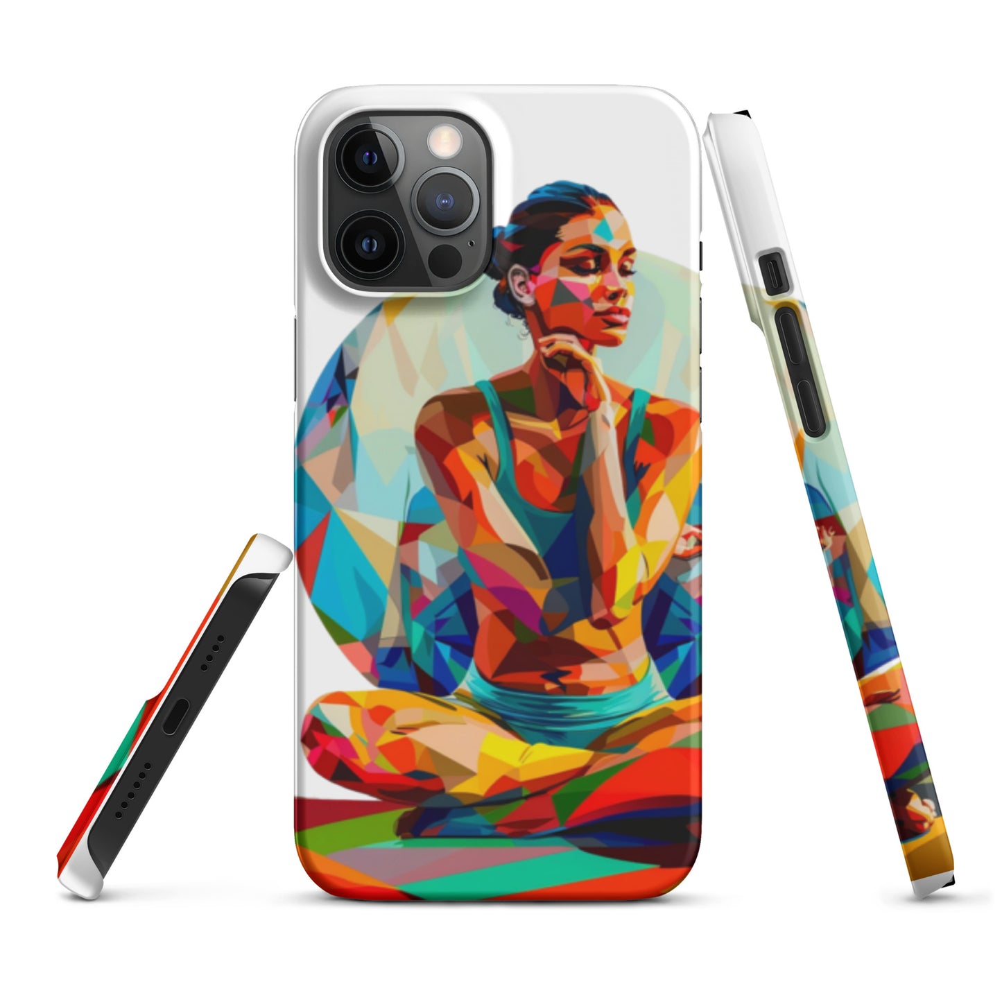 "sukhasana" Snap case for iPhone®