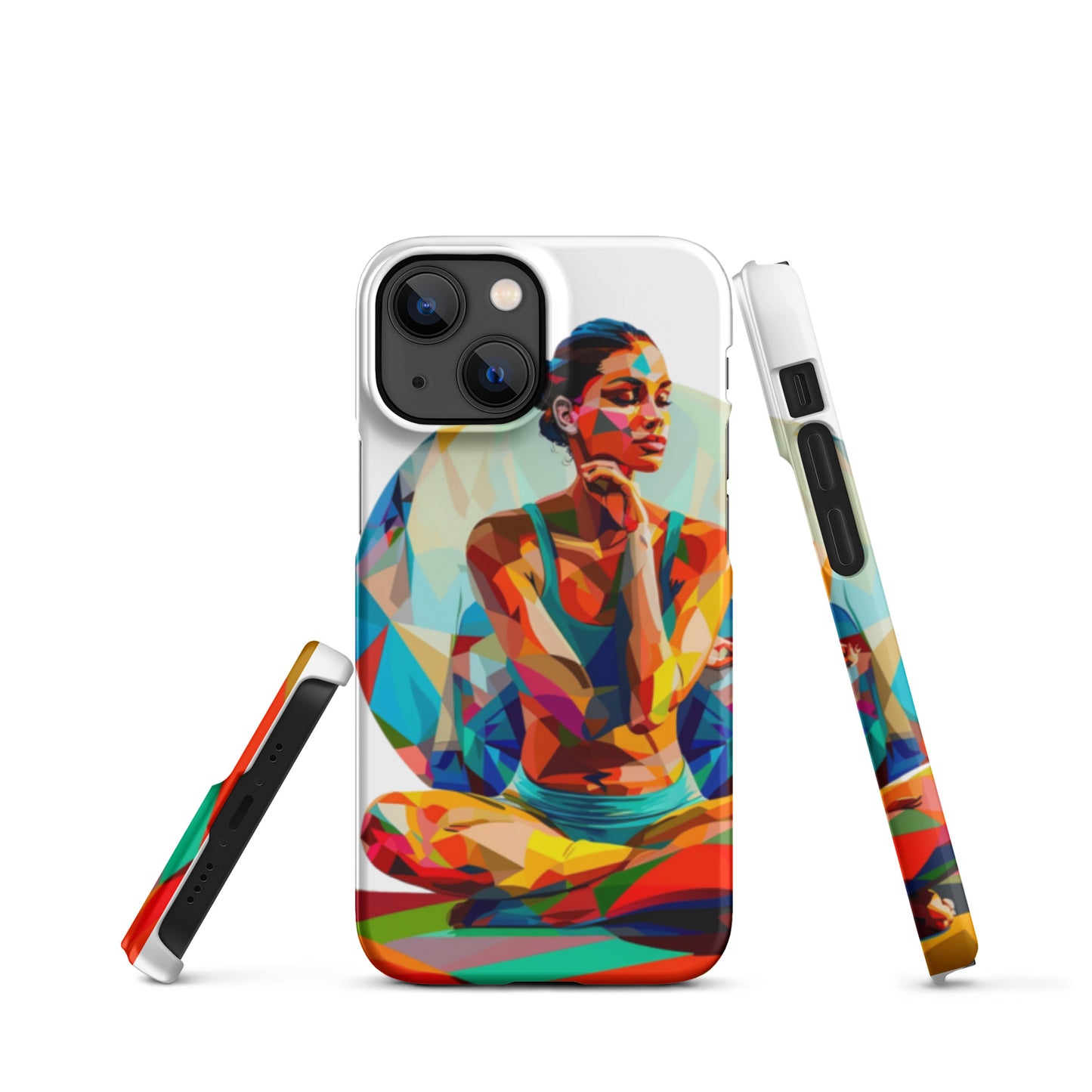 "sukhasana" Snap case for iPhone®