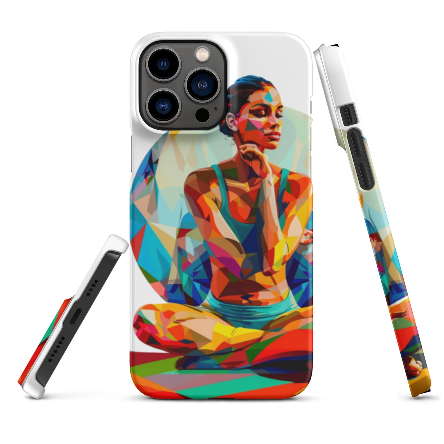 "sukhasana" Snap case for iPhone®