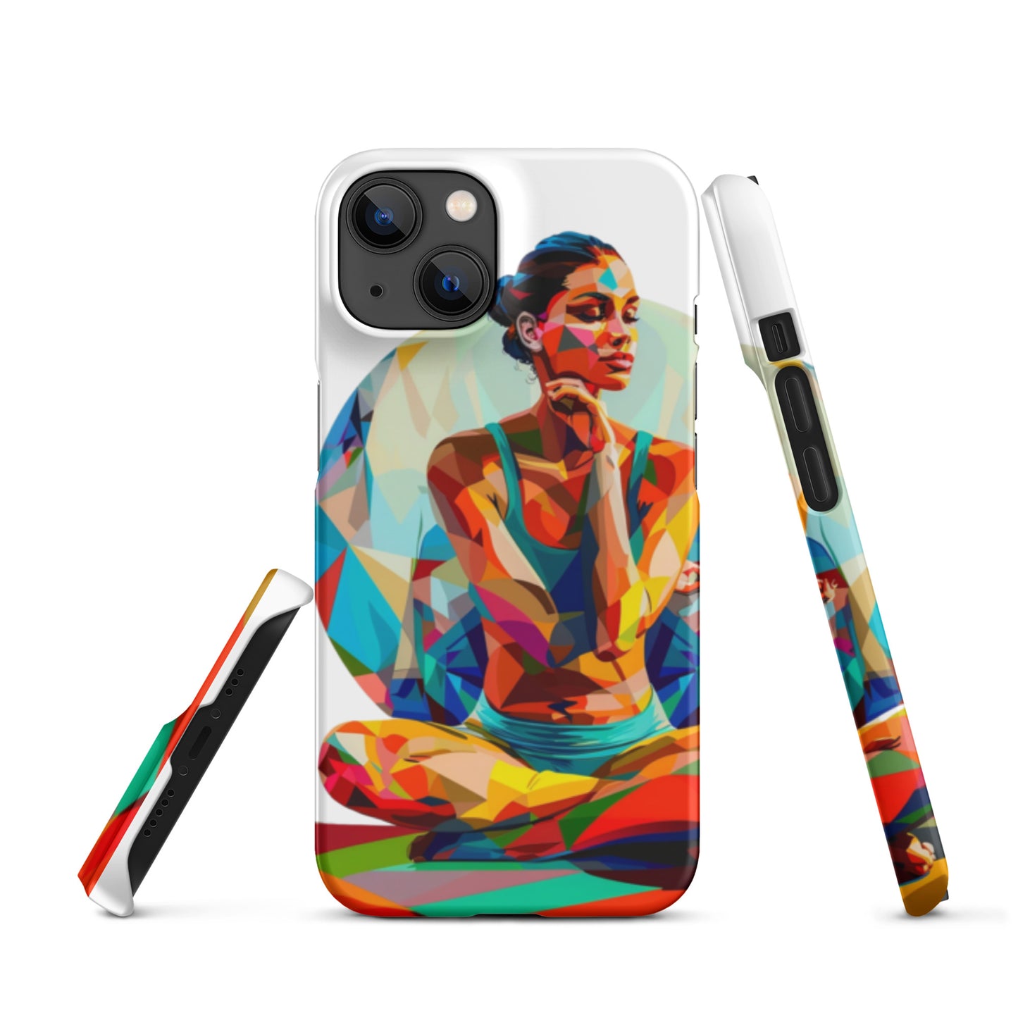 "sukhasana" Snap case for iPhone®