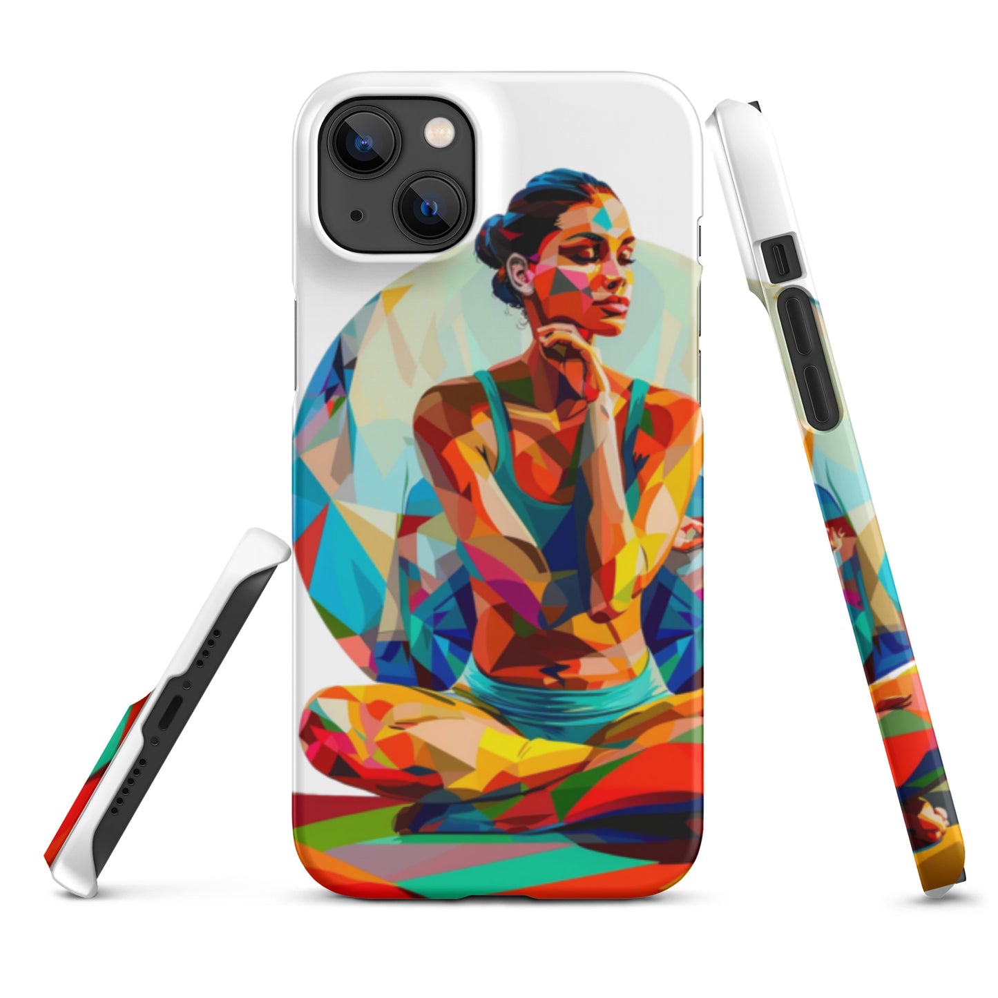 "sukhasana" Snap case for iPhone®