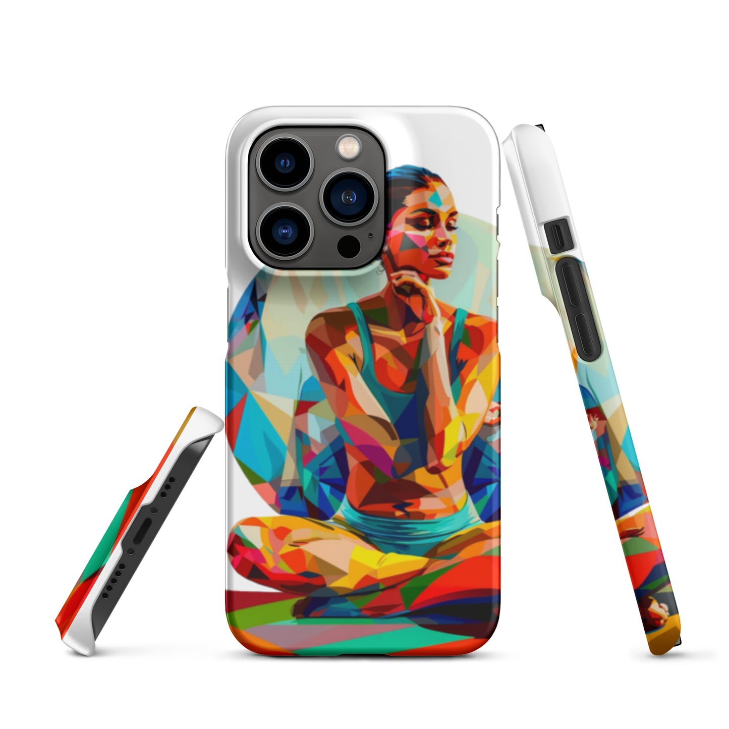 "sukhasana" Snap case for iPhone®