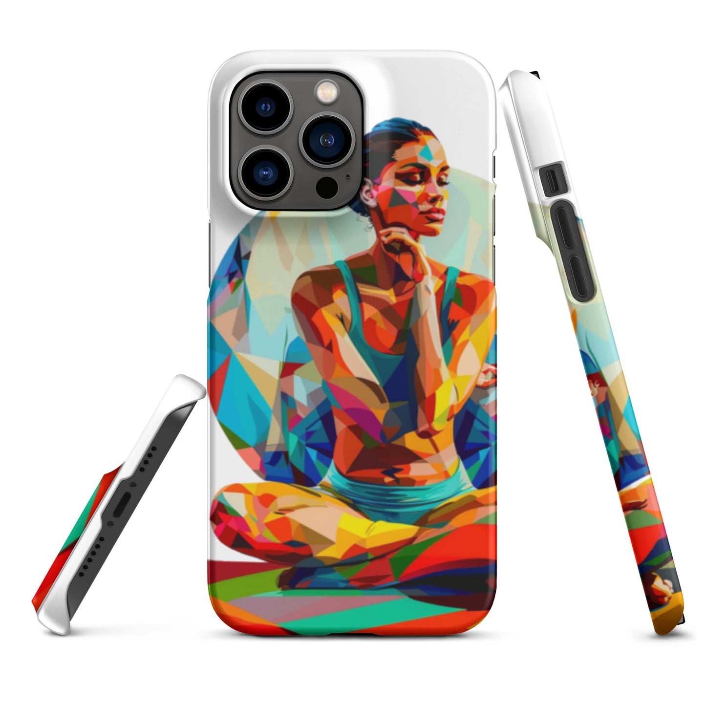 "sukhasana" Snap case for iPhone®