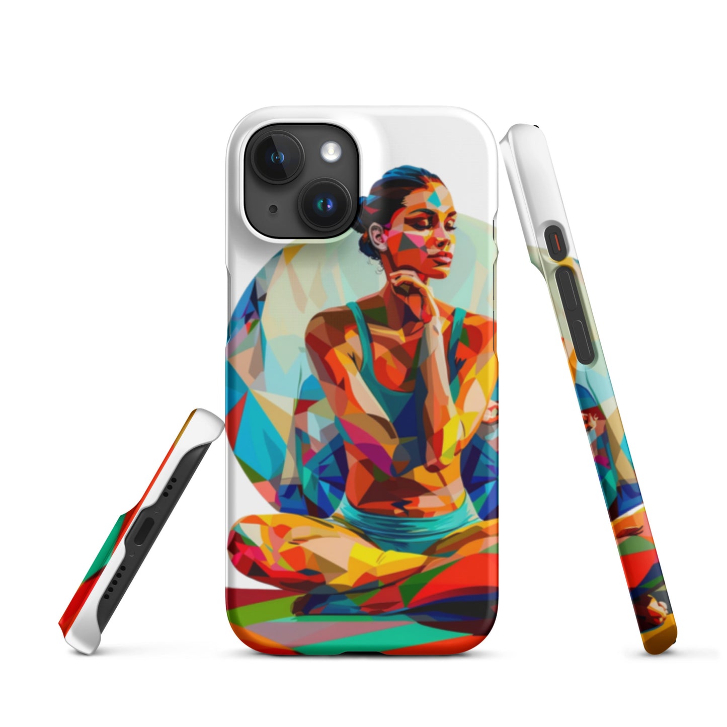 "sukhasana" Snap case for iPhone®