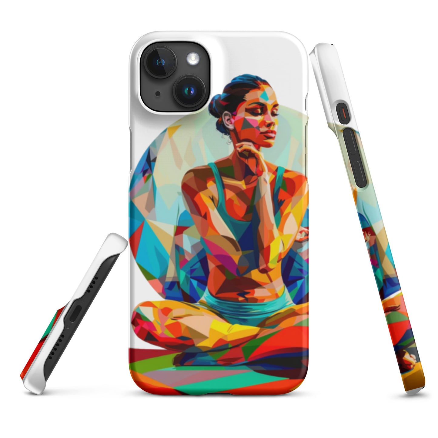 "sukhasana" Snap case for iPhone®