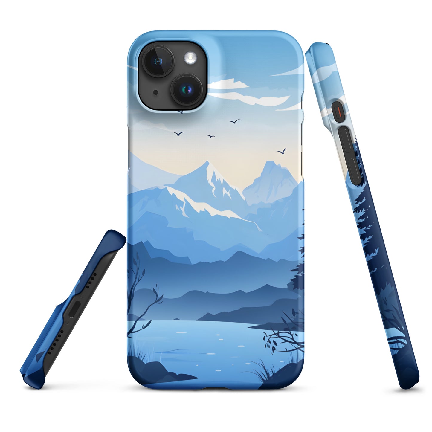 "Blue" Snap case for iPhone®