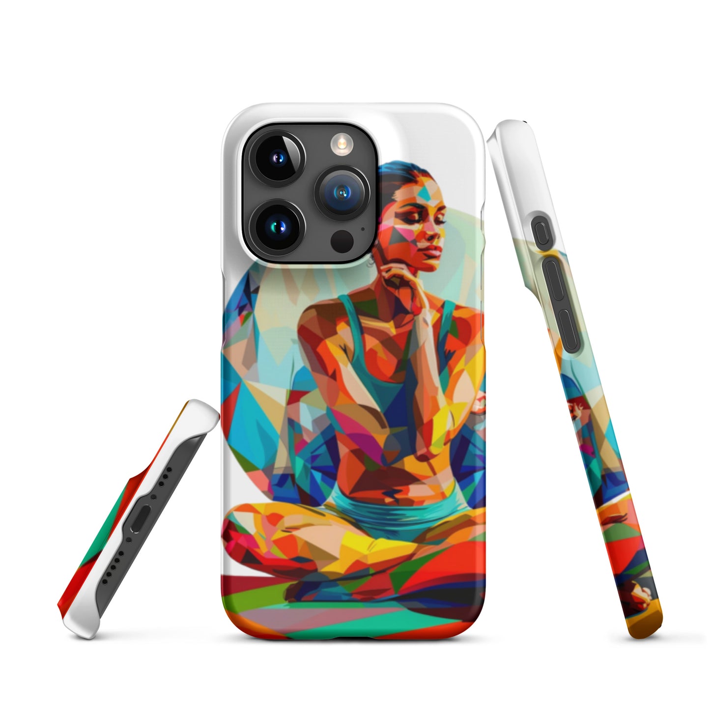 "sukhasana" Snap case for iPhone®