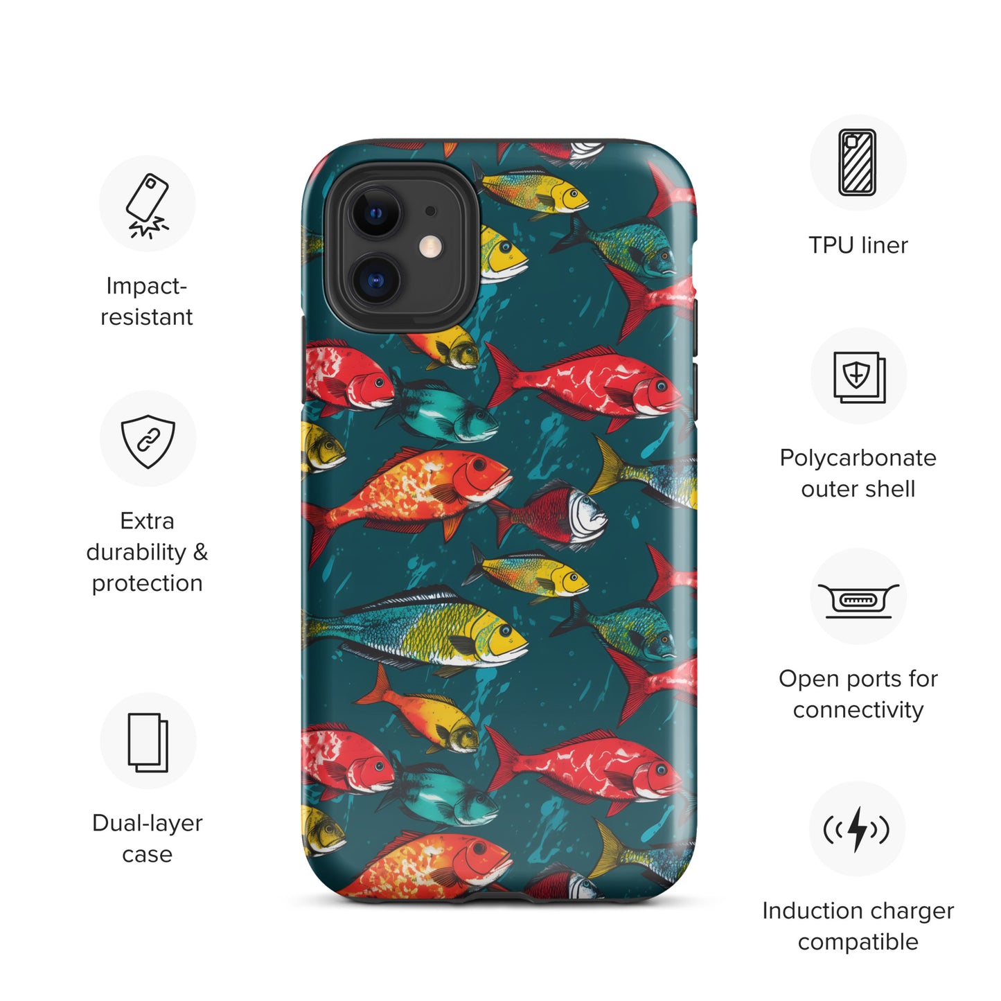 "Fish" Tough Case for iPhone®