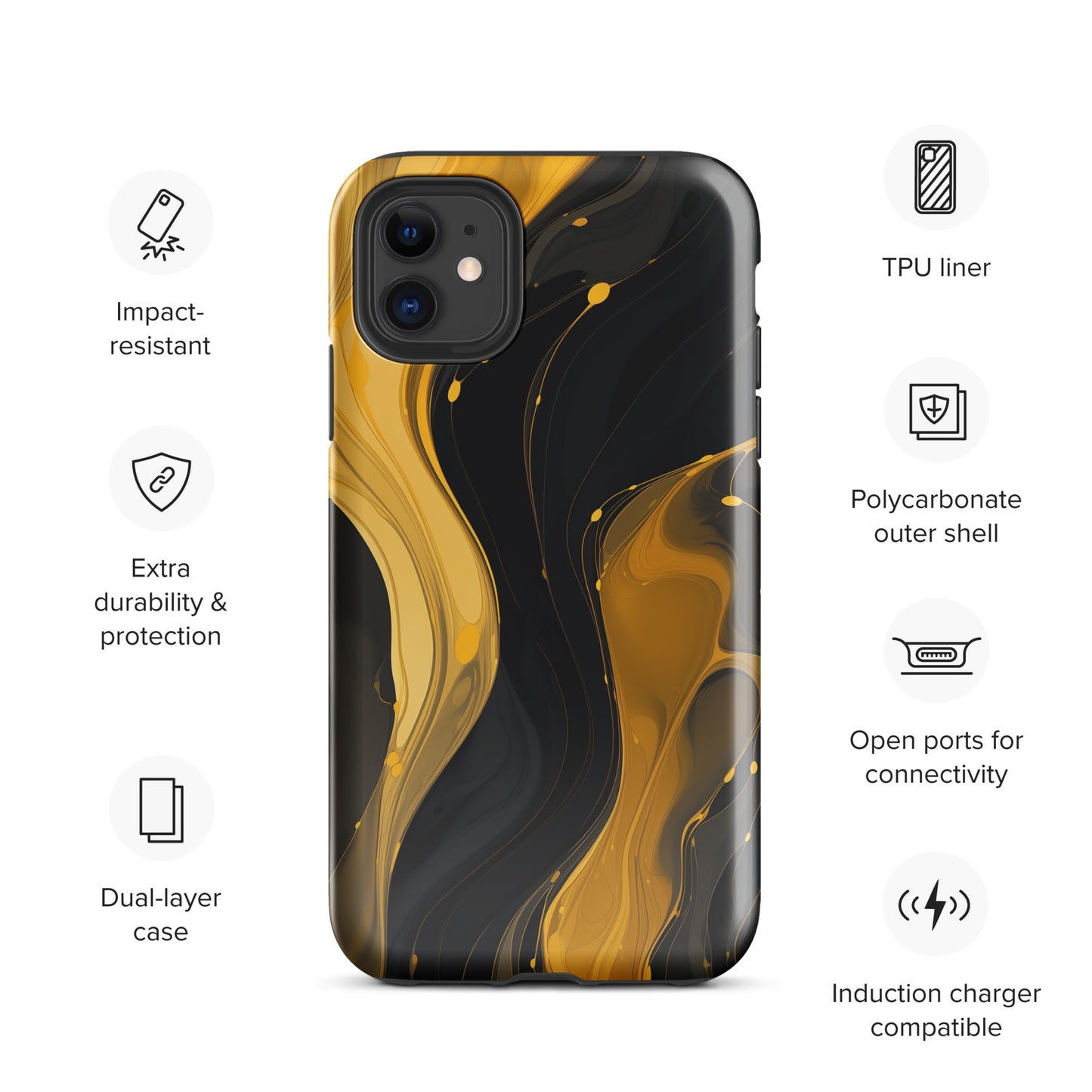 "Liquid River" Tough Case for iPhone®