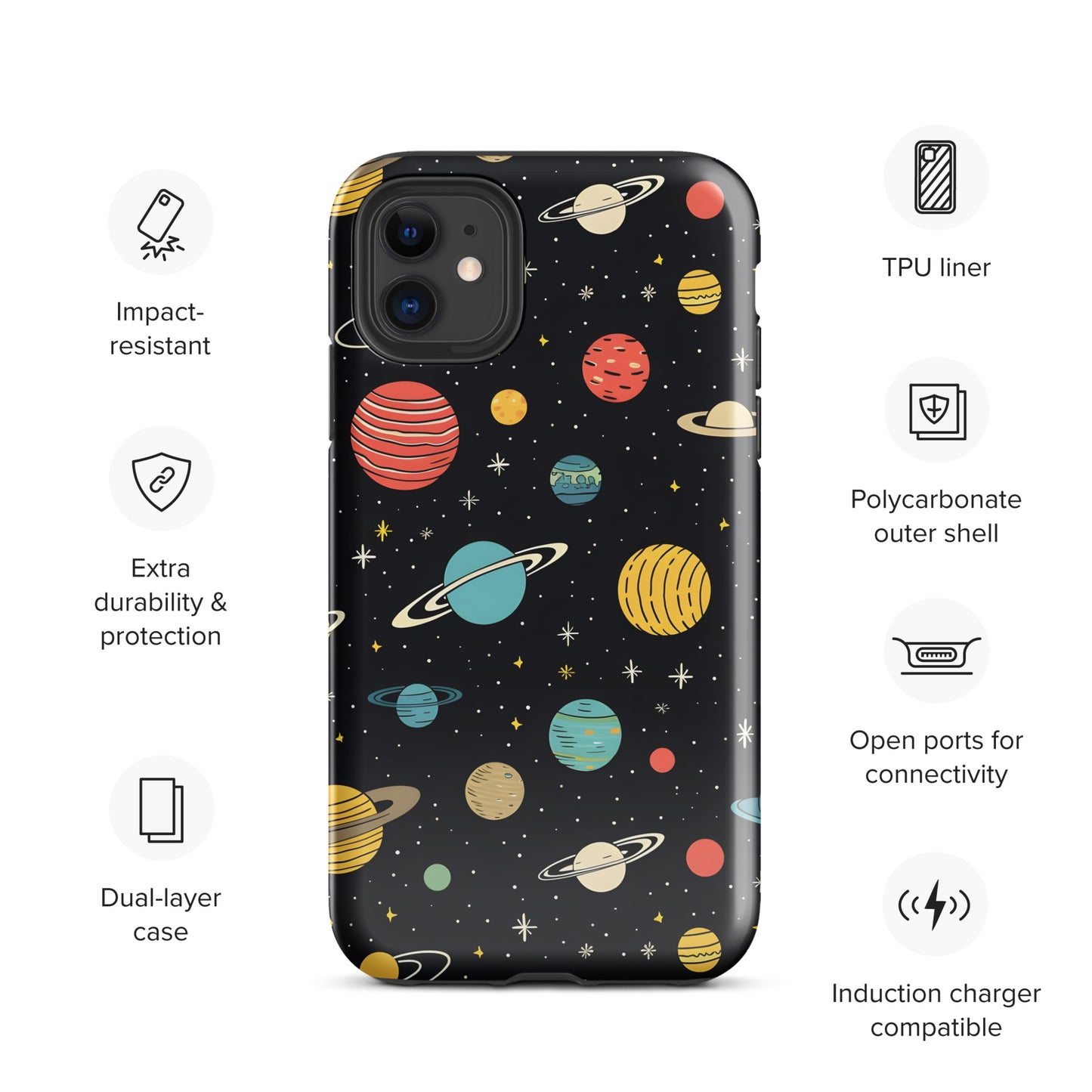 "Space" Tough Case for iPhone®