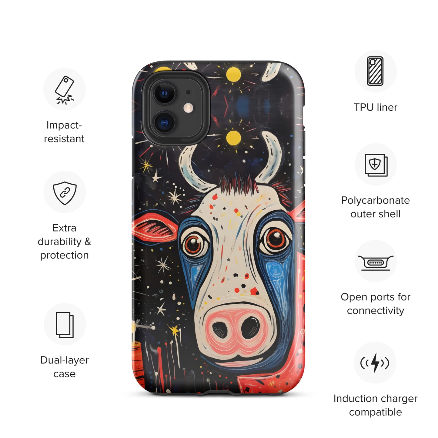 "Cow" Tough Case for iPhone®