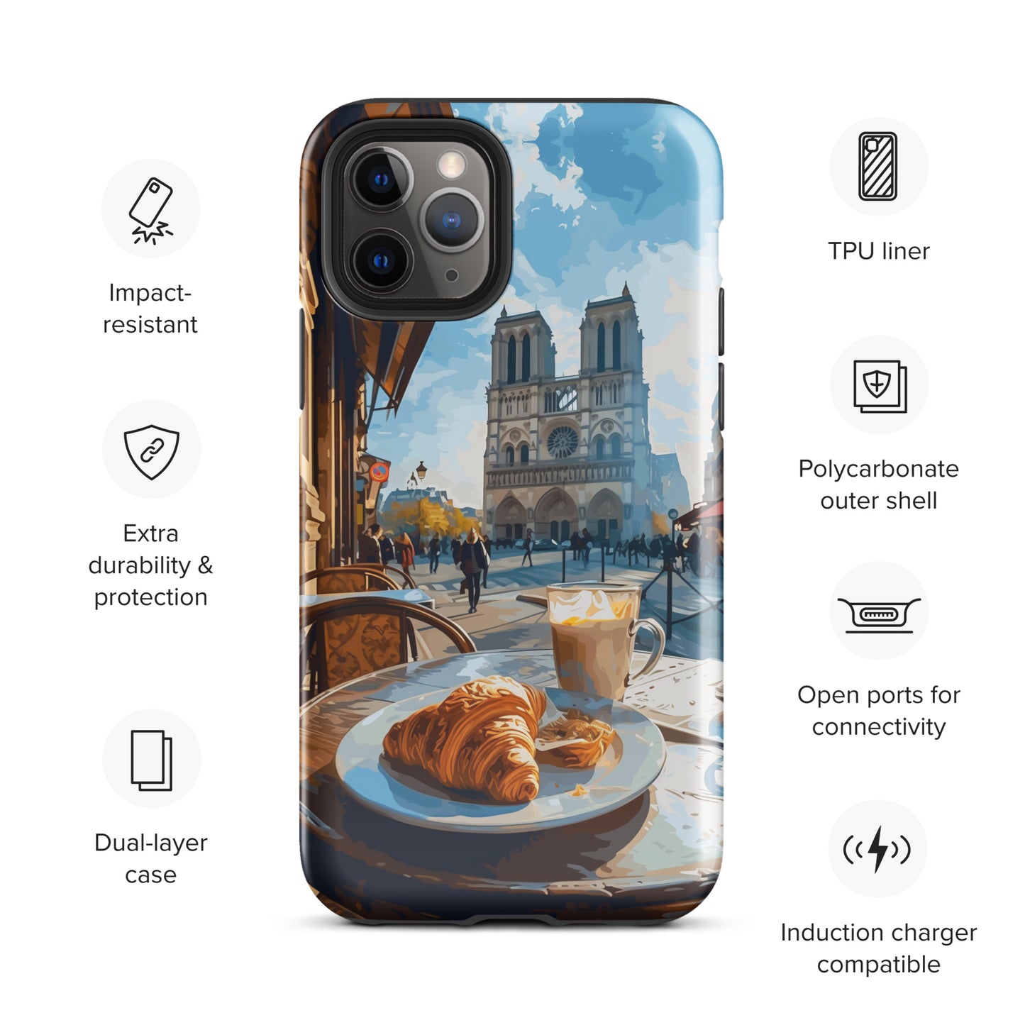 "Notre Dame" Tough Case for iPhone®