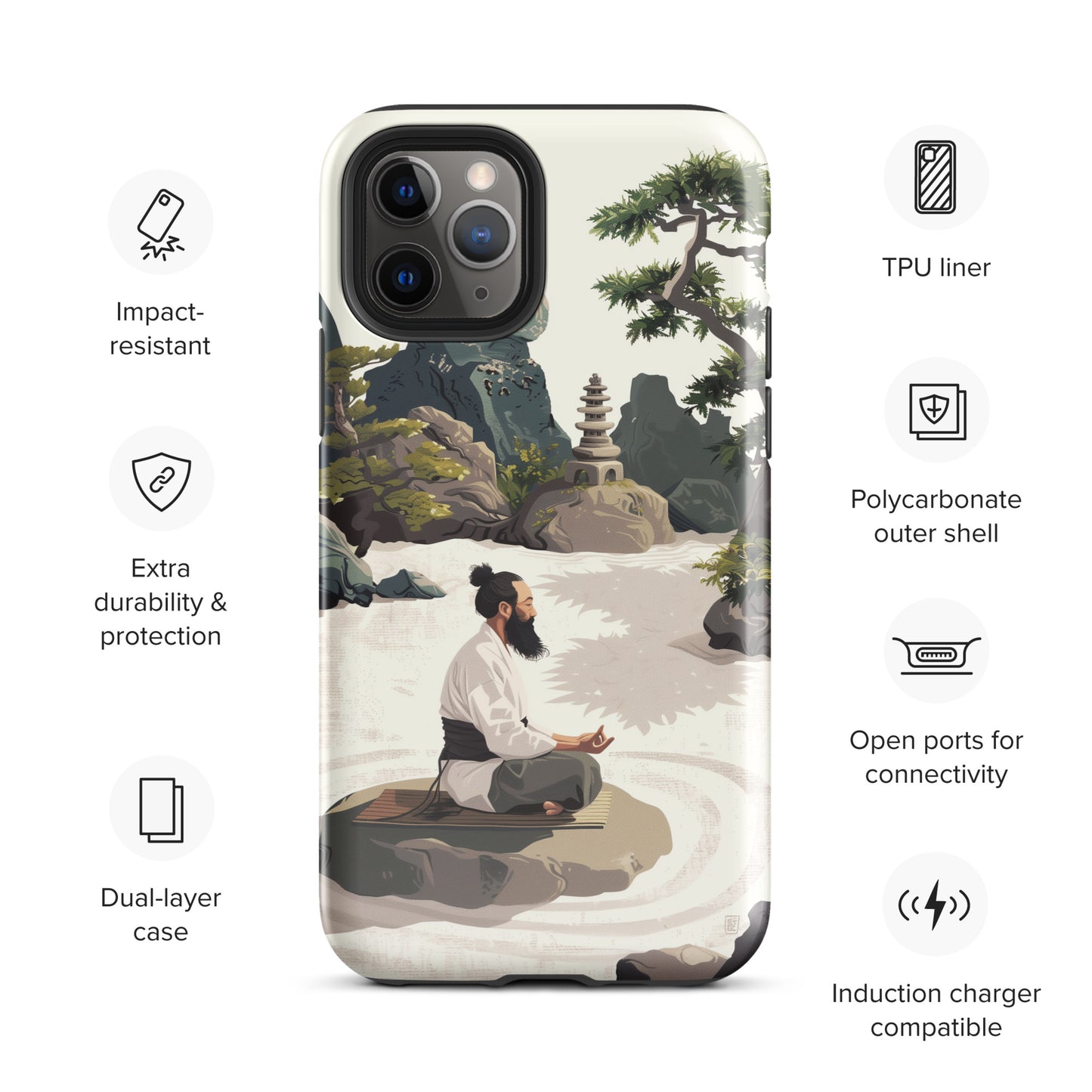 "Mindful" Tough Case for iPhone®