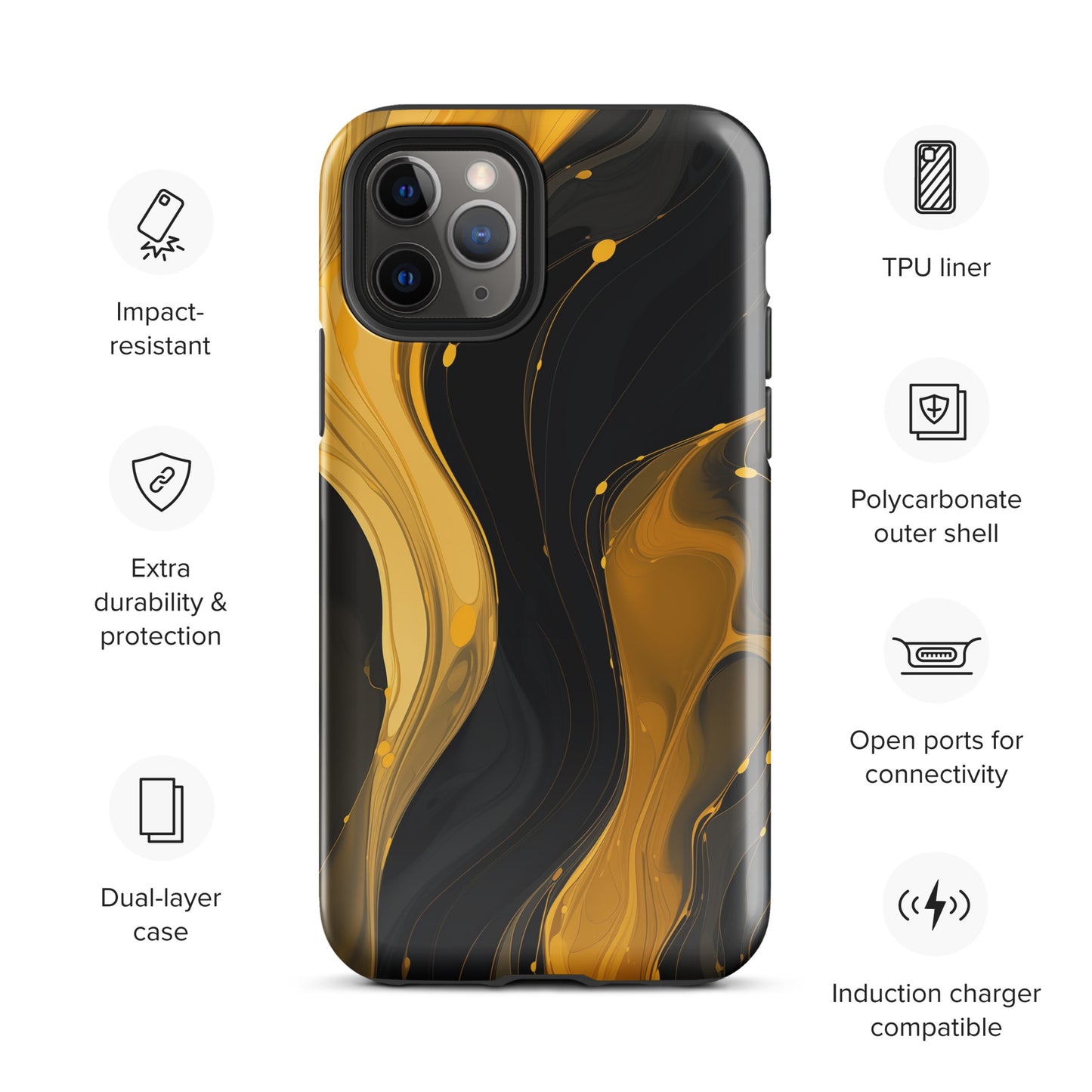 "Liquid River" Tough Case for iPhone®