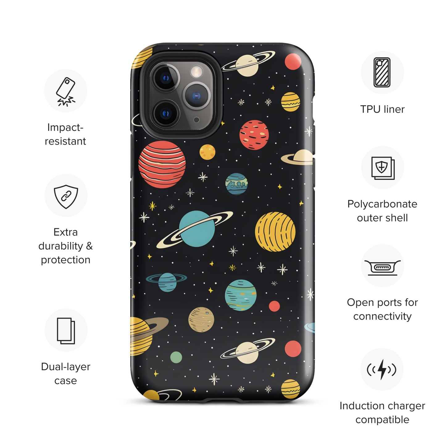 "Space" Tough Case for iPhone®