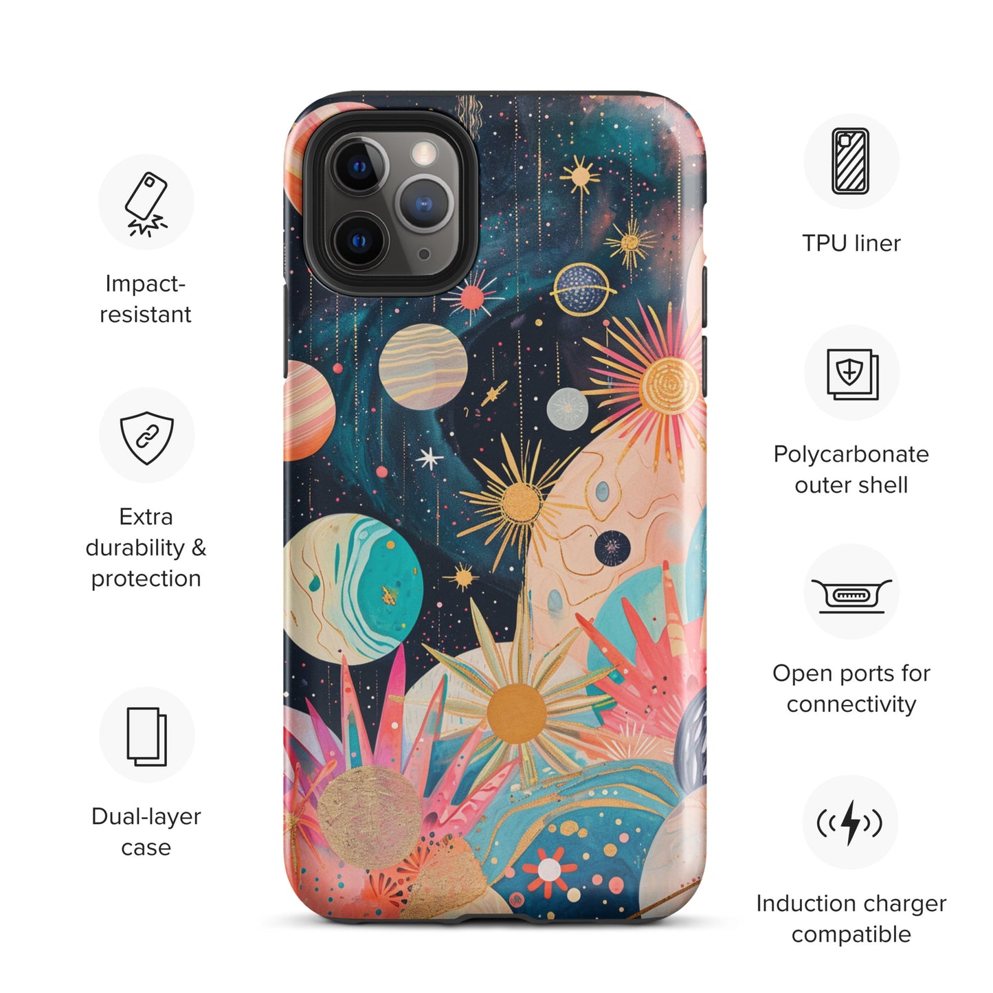 "Somewhere in Space" Tough Case for iPhone®