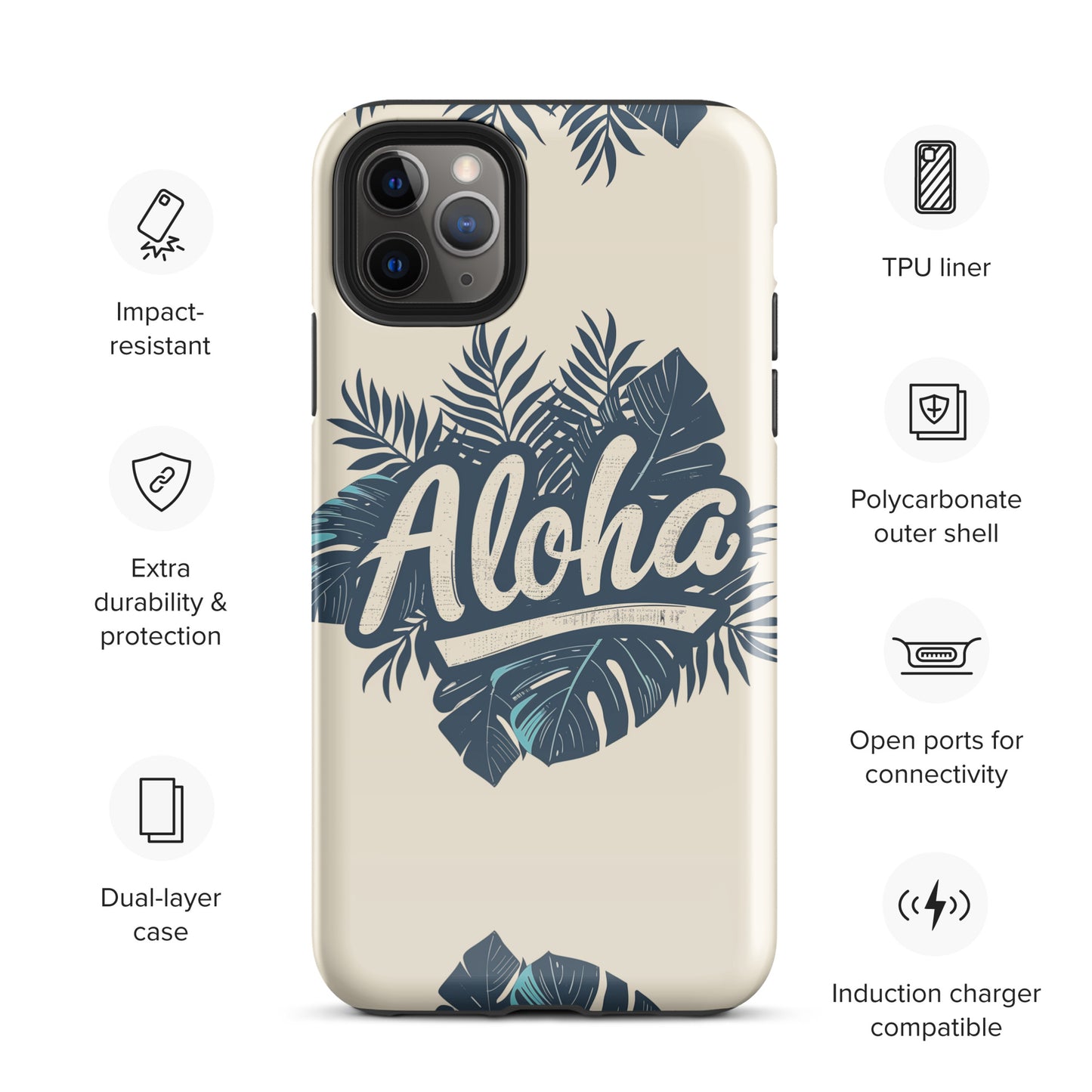 "Aloha 2" Tough Case for iPhone®