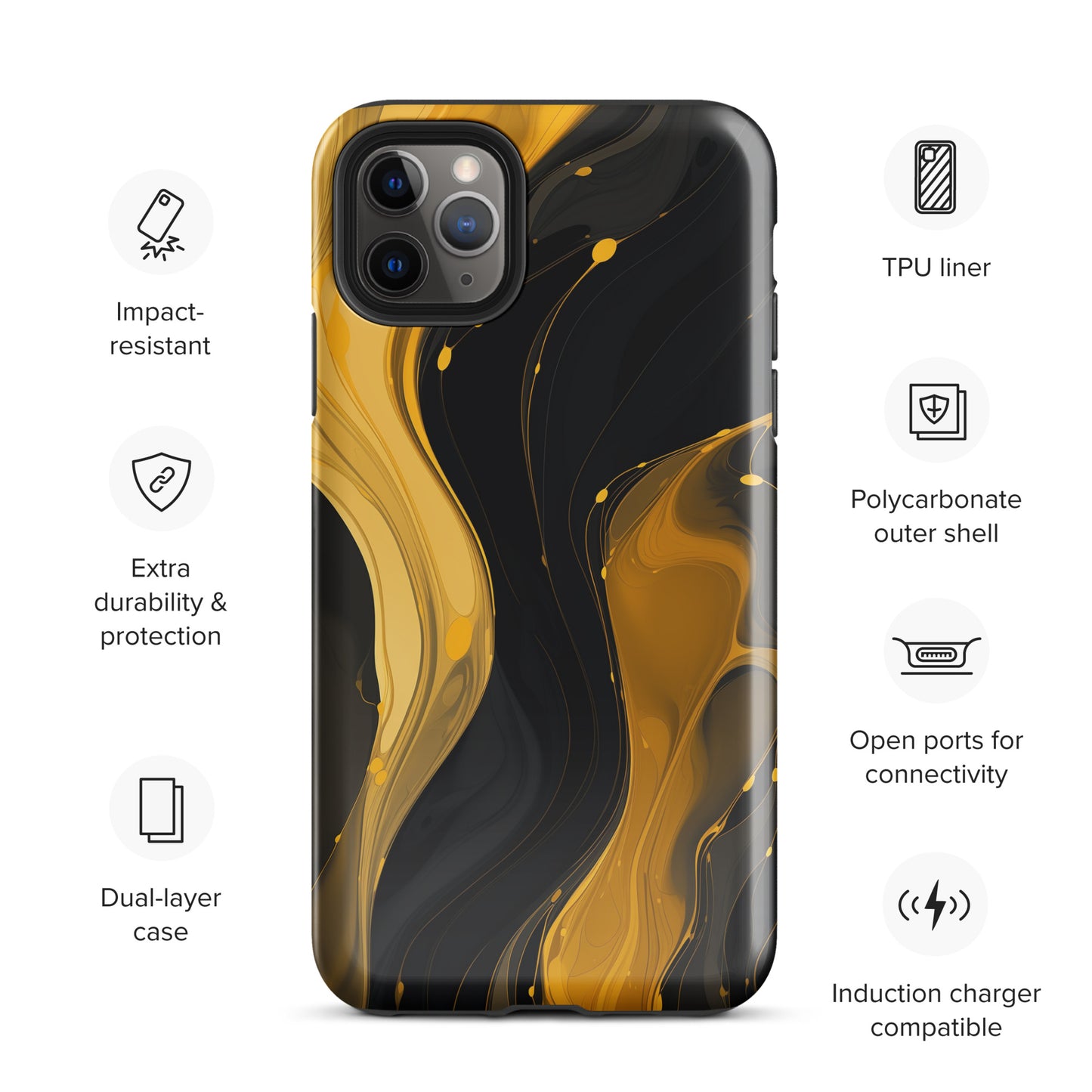 "Liquid River" Tough Case for iPhone®