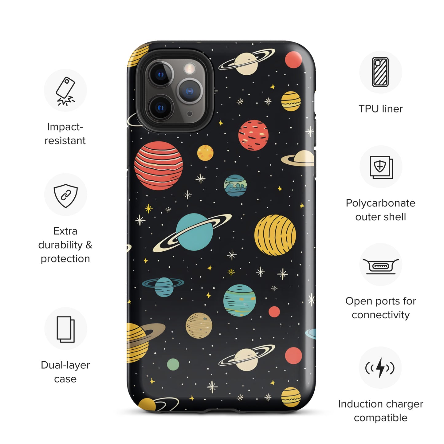 "Space" Tough Case for iPhone®