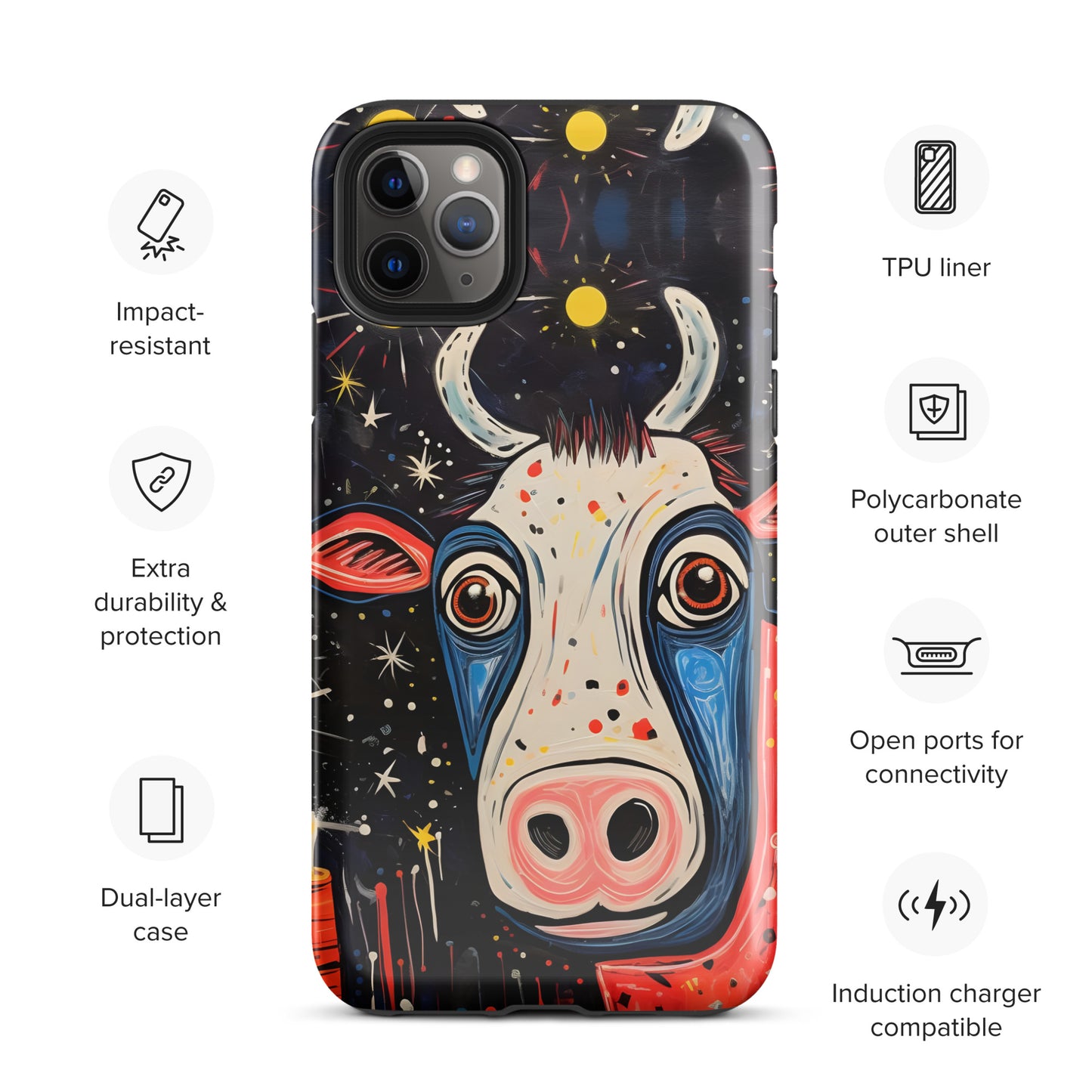 "Cow" Tough Case for iPhone®