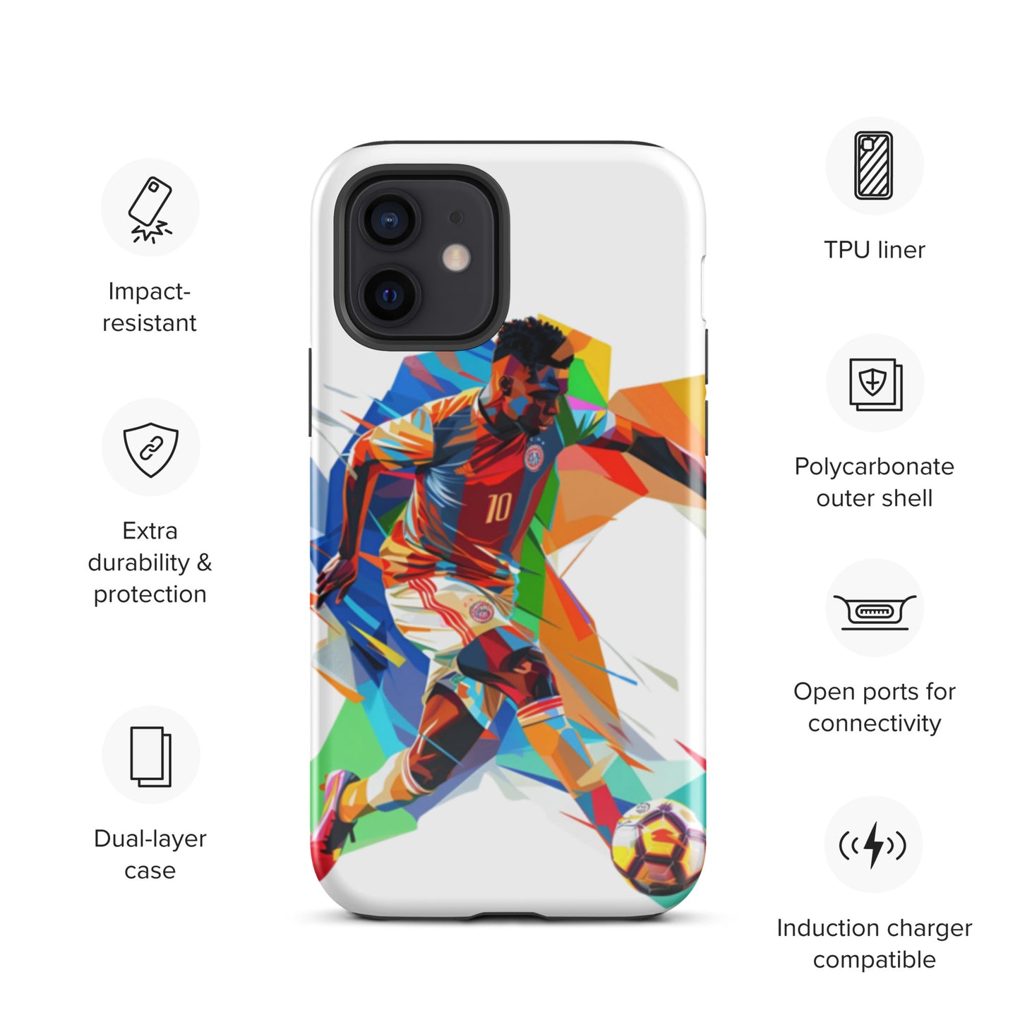 "Soccer" Tough Case for iPhone®