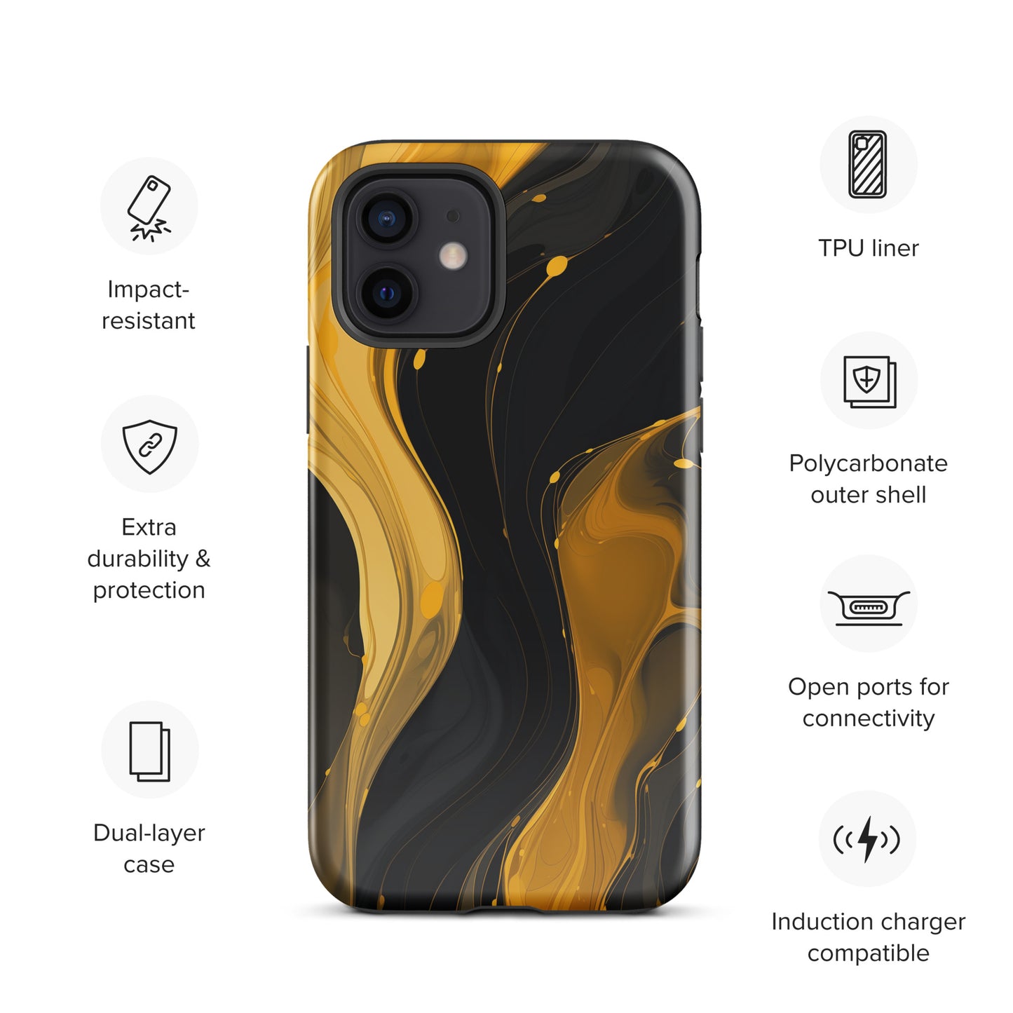 "Liquid River" Tough Case for iPhone®