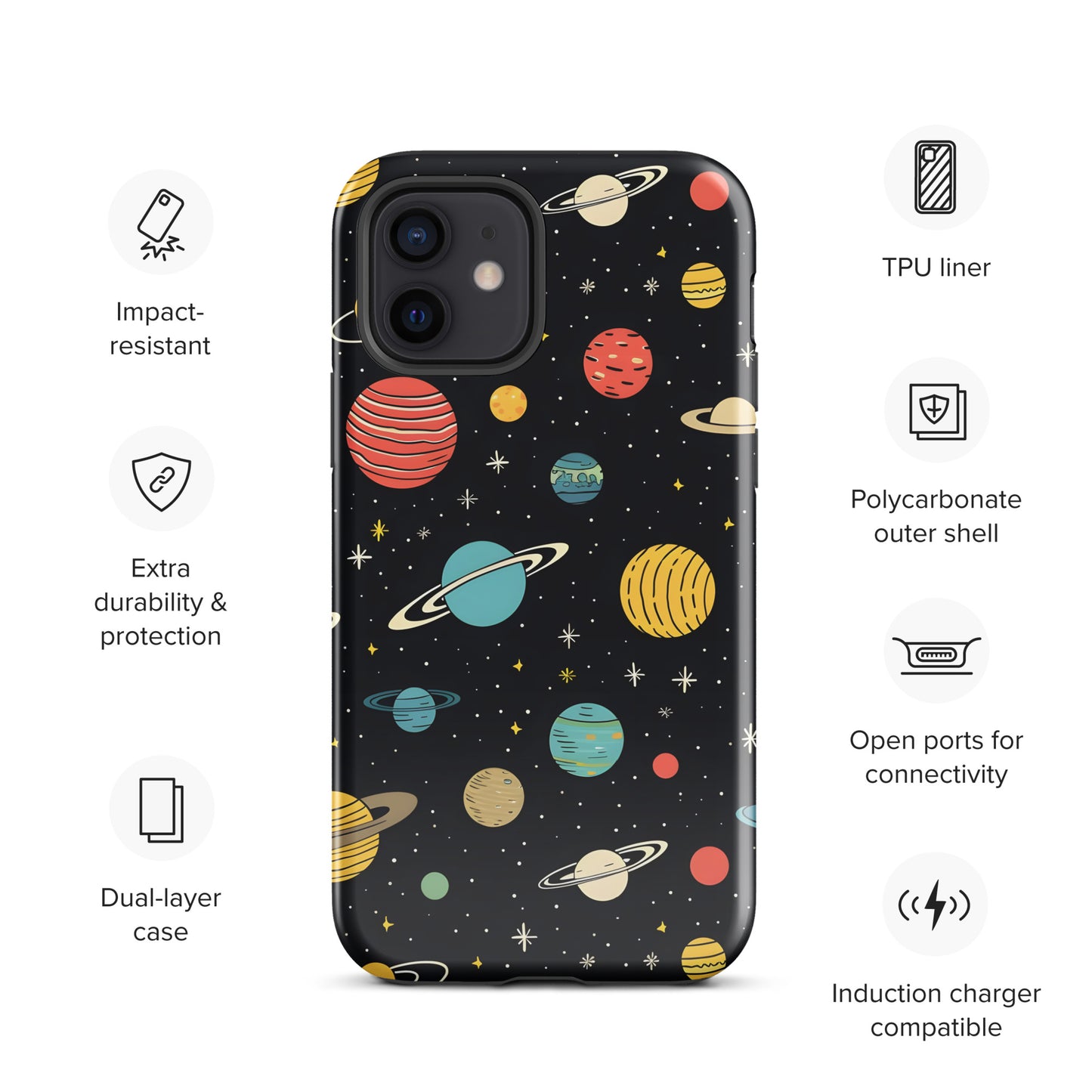 "Space" Tough Case for iPhone®