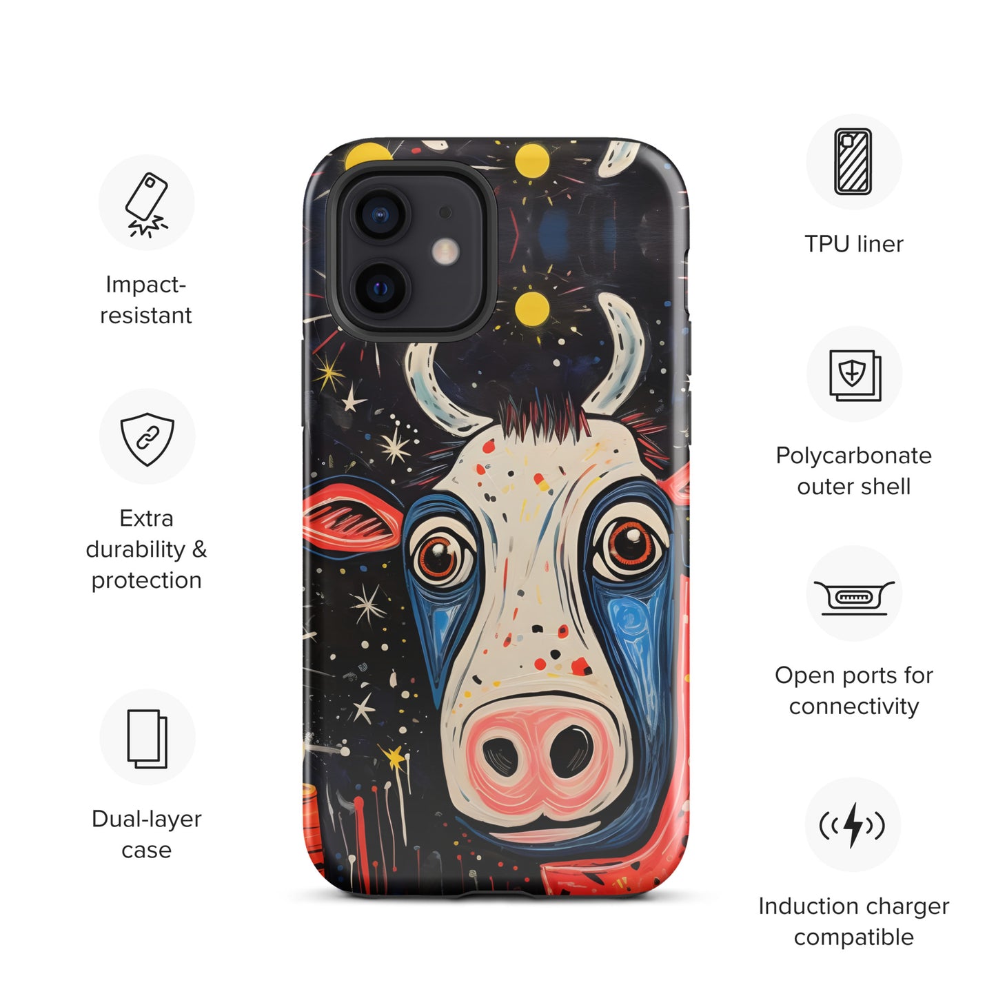 "Cow" Tough Case for iPhone®