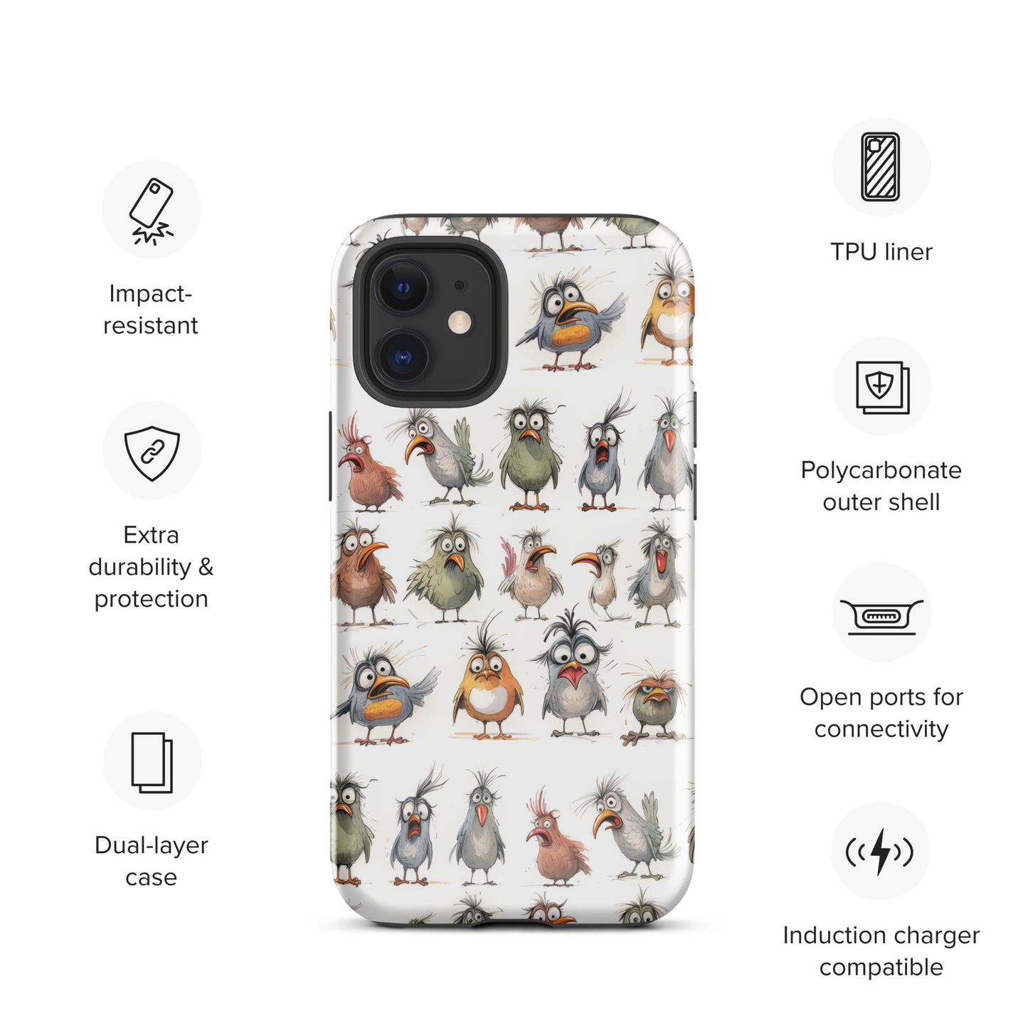 "Birds" Tough Case for iPhone®