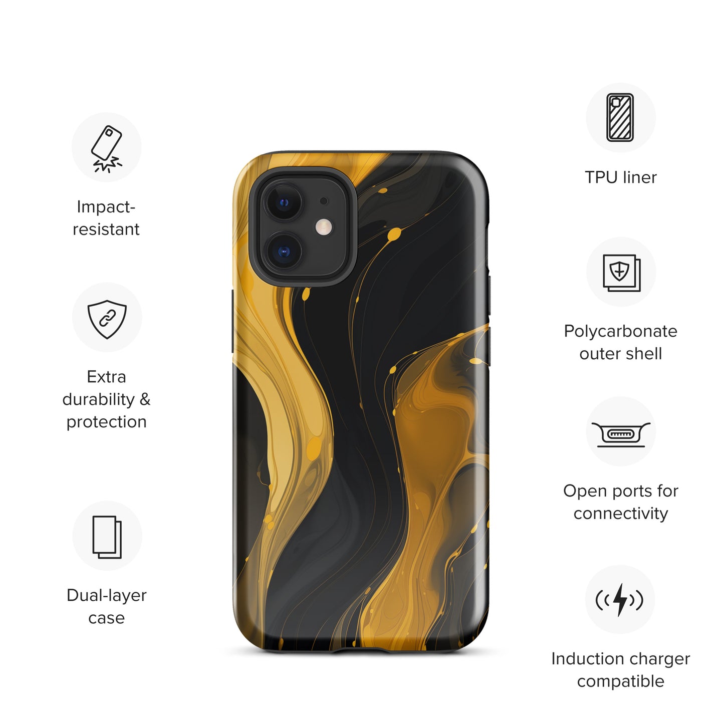 "Liquid River" Tough Case for iPhone®