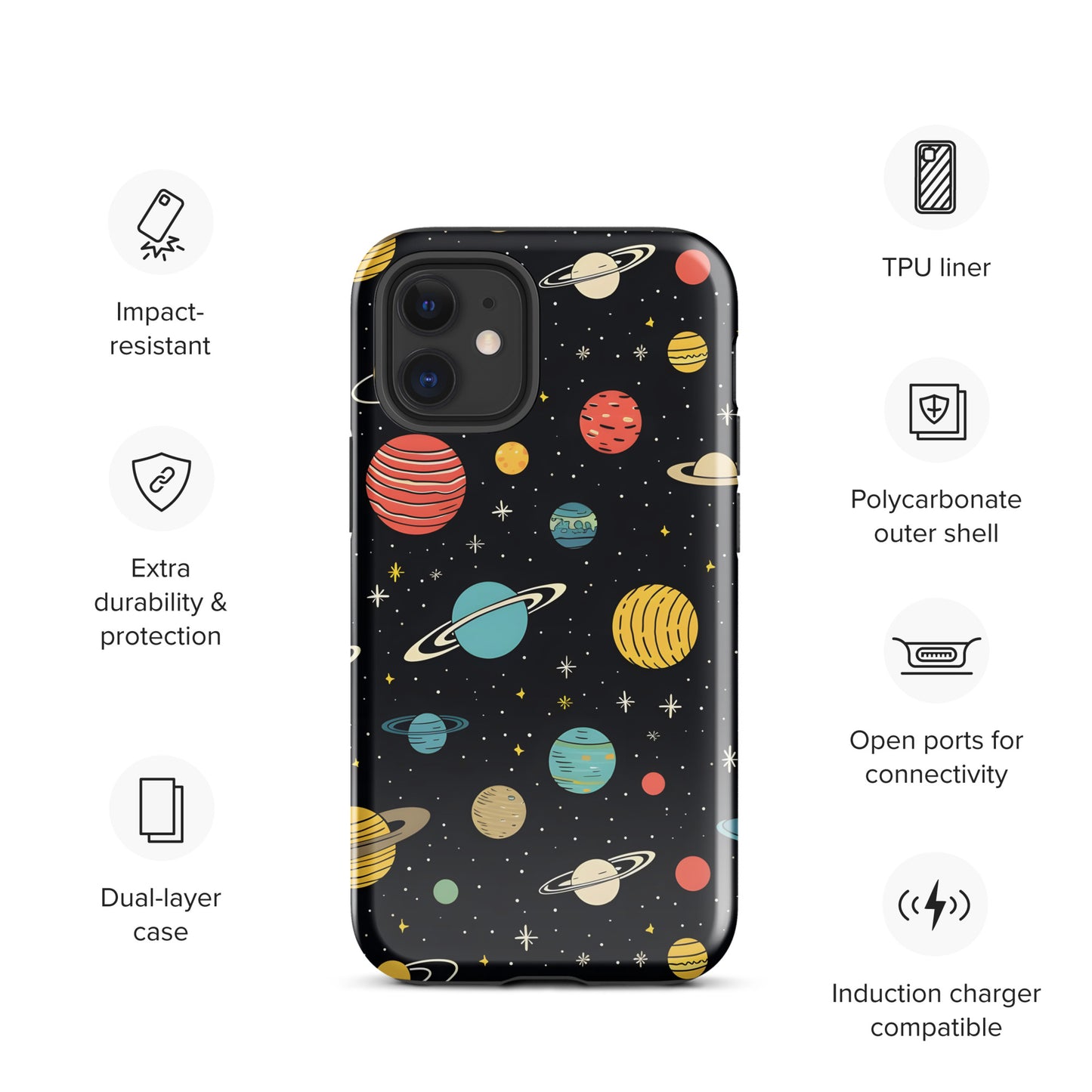 "Space" Tough Case for iPhone®