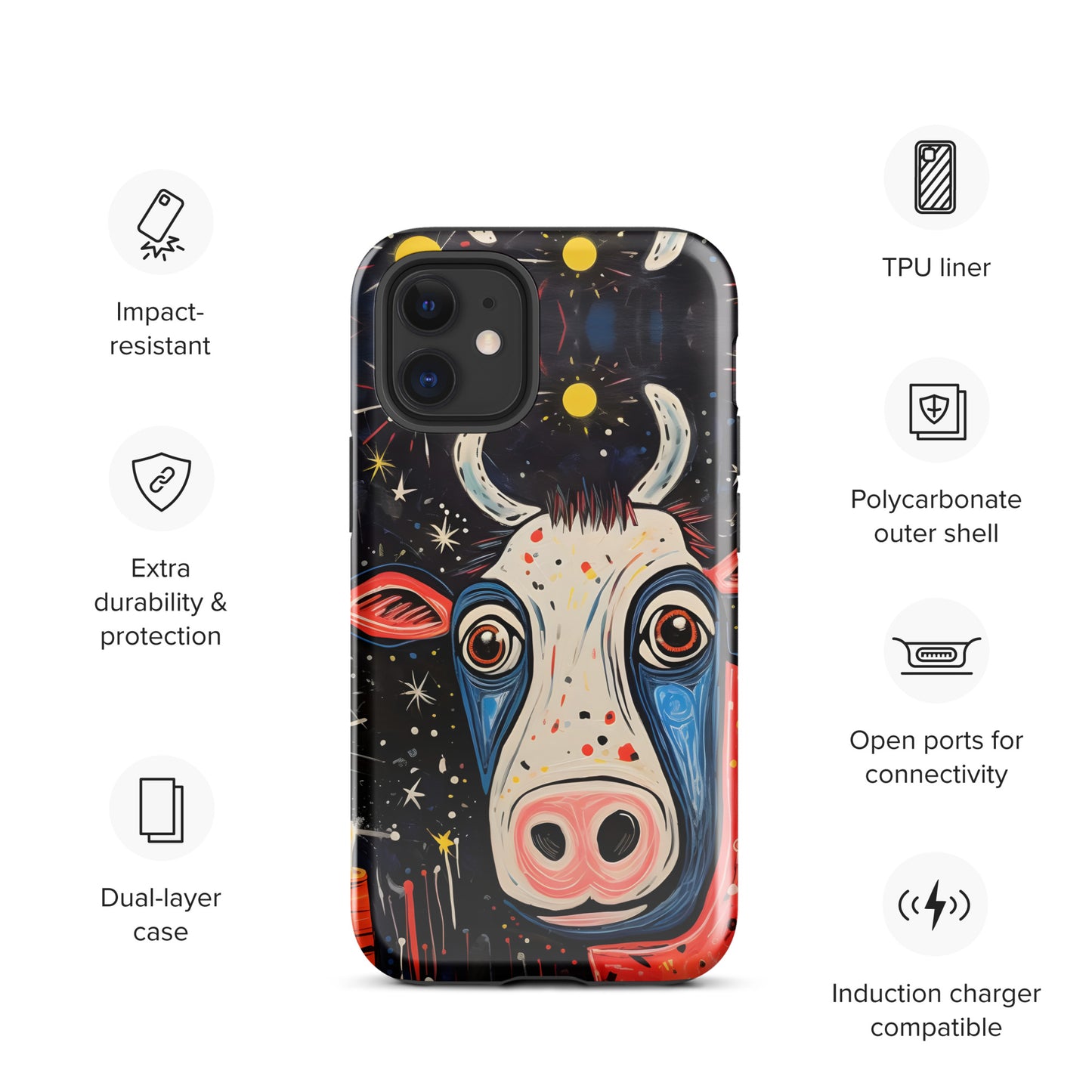 "Cow" Tough Case for iPhone®