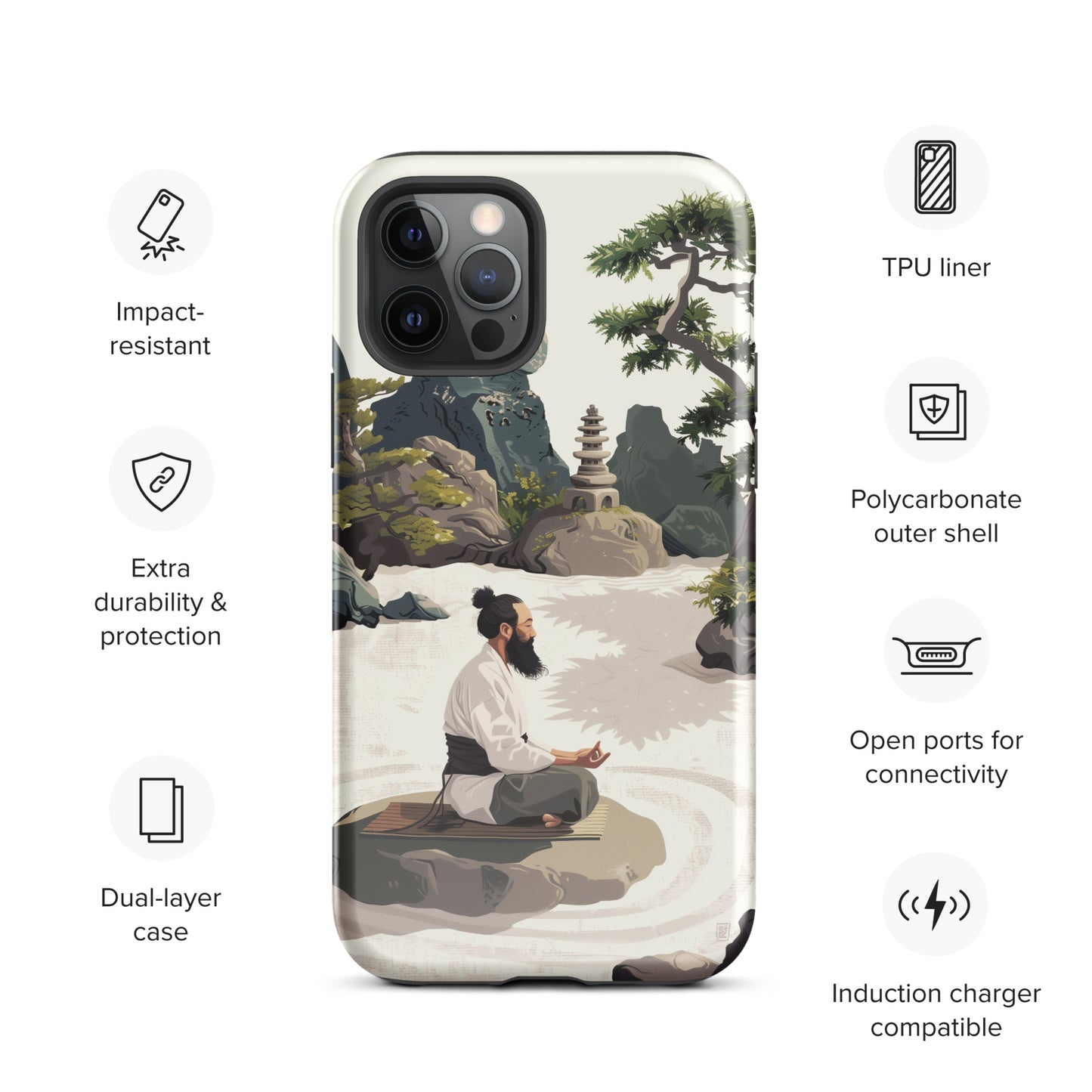 "Mindful" Tough Case for iPhone®