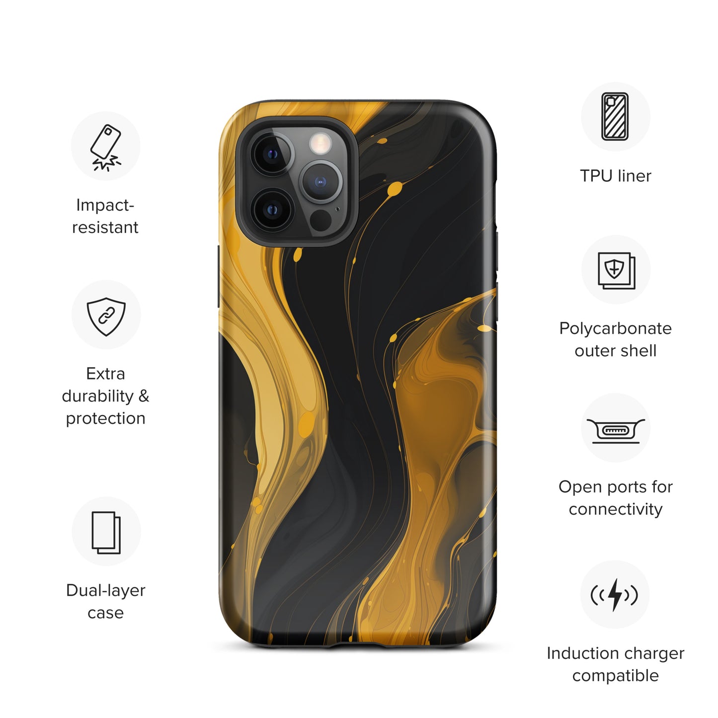 "Liquid River" Tough Case for iPhone®